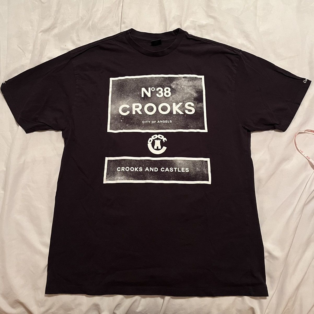 Crooks & Castles Crooks & Castles Klepto Dust Tee Black Size US XL / EU 56 / 4 - 1 Thumbnail