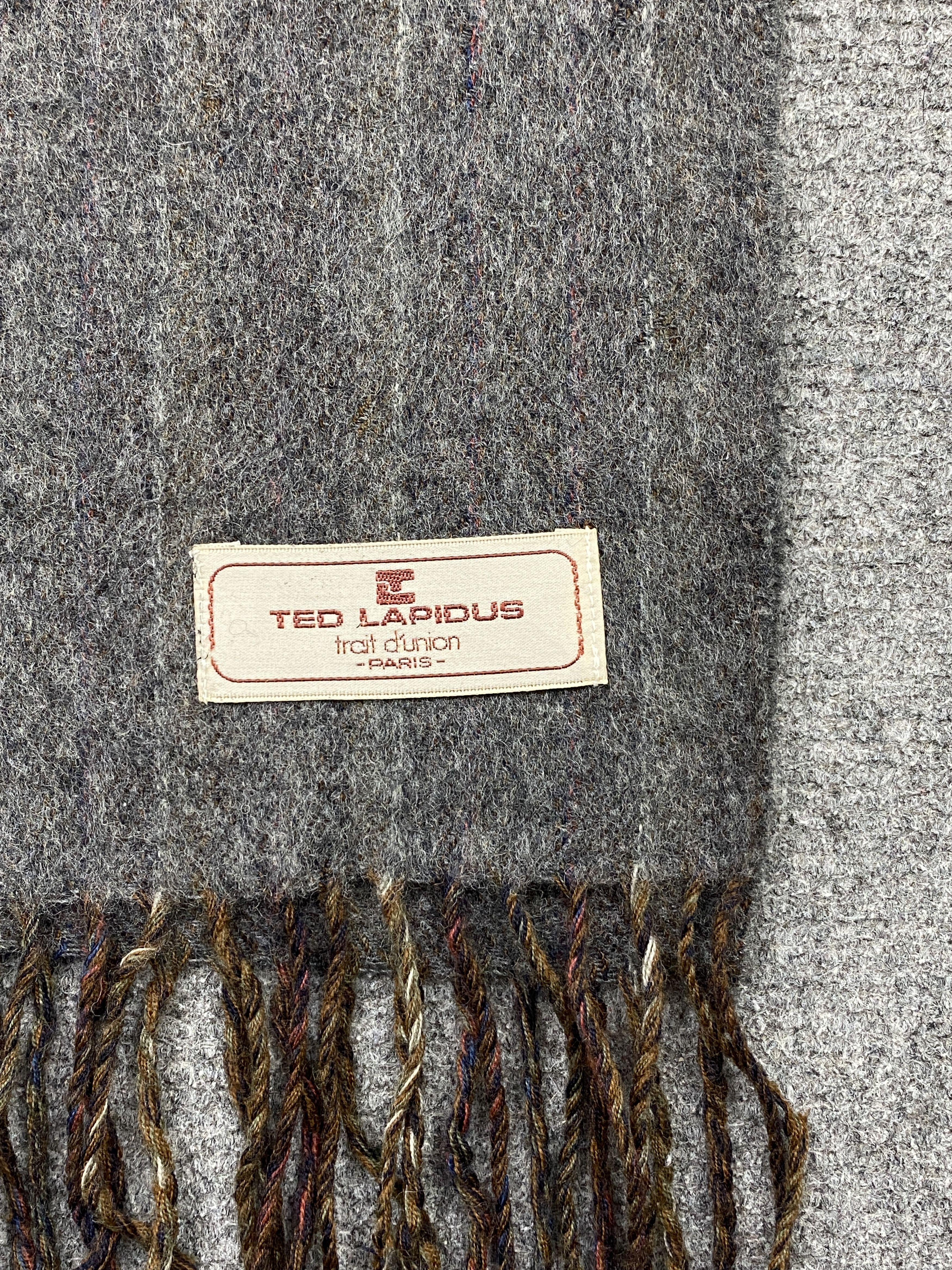 TED LAPIDUS Vintage Ted Lapidus Scarf Muffler Neckwear - SC0142 Size ONE SIZE - 5 Thumbnail