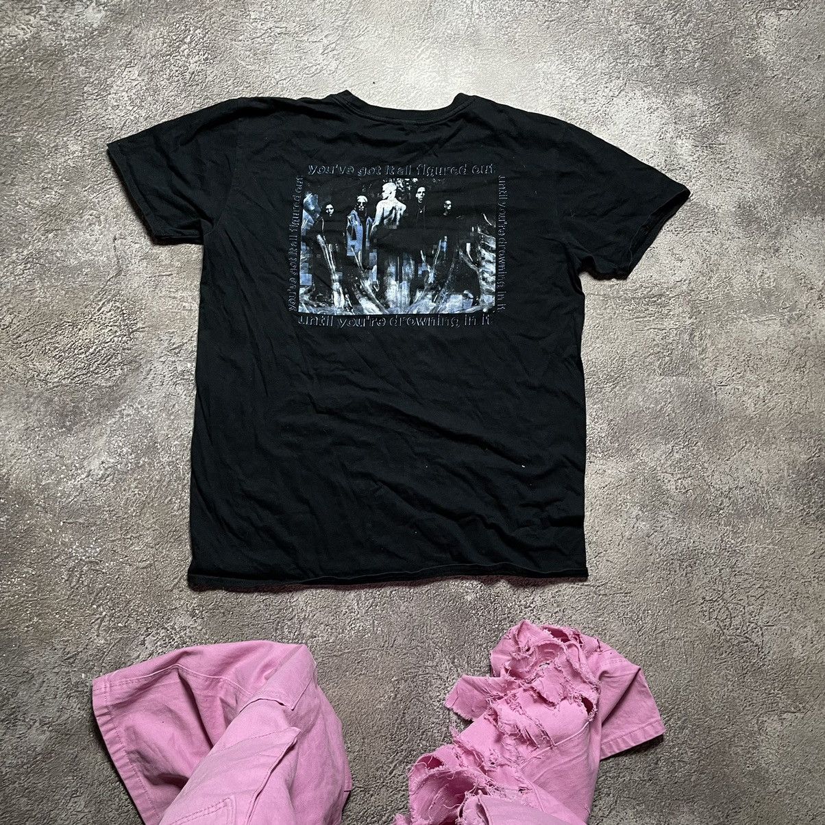 Vintage Vintage Y2K Faded Black Graphic Band Tee Grunge Horror L Size US L / EU 52-54 / 3 - 6 Thumbnail