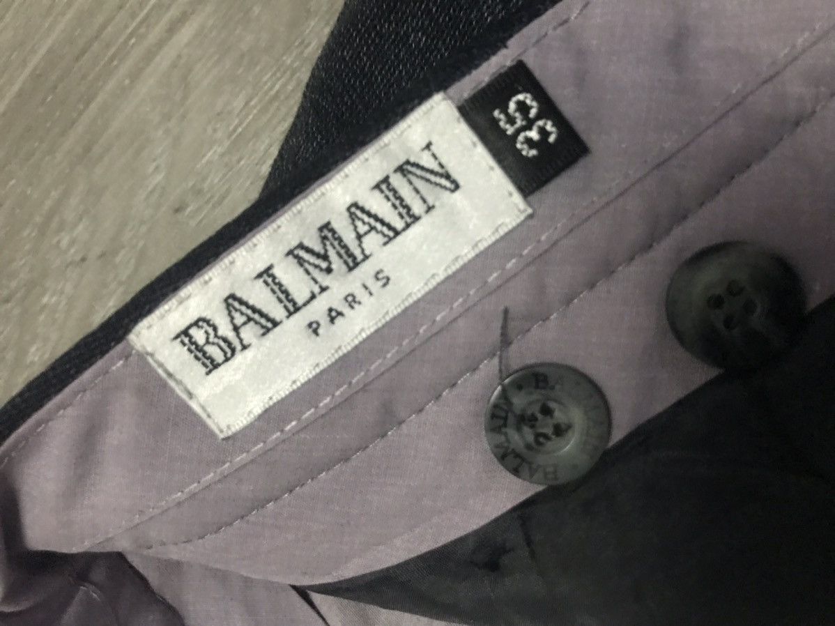Balmain BALMAIN Paris - Baggy Wide Trousers Size US 35 - 9 Thumbnail