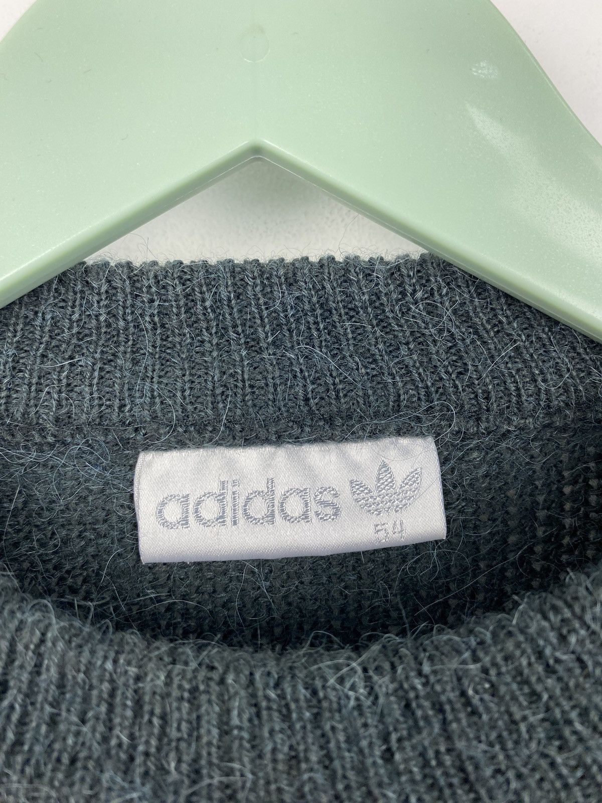 Adidas Vintage Adidas Made in West Germany Wool Sweater Nike Size US L / EU 52-54 / 3 - 7 Thumbnail