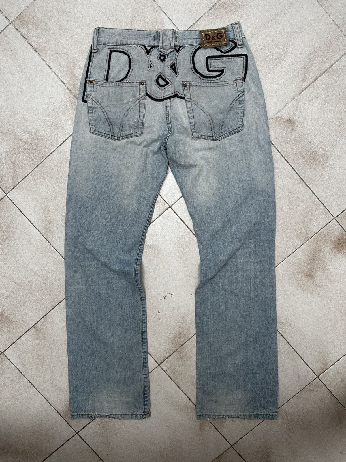 Dolce & Gabbana ヴィンテージデニム Dolce & Gabbana Dolce Gabbana Vintage Denim Jeans Straight W33 L34