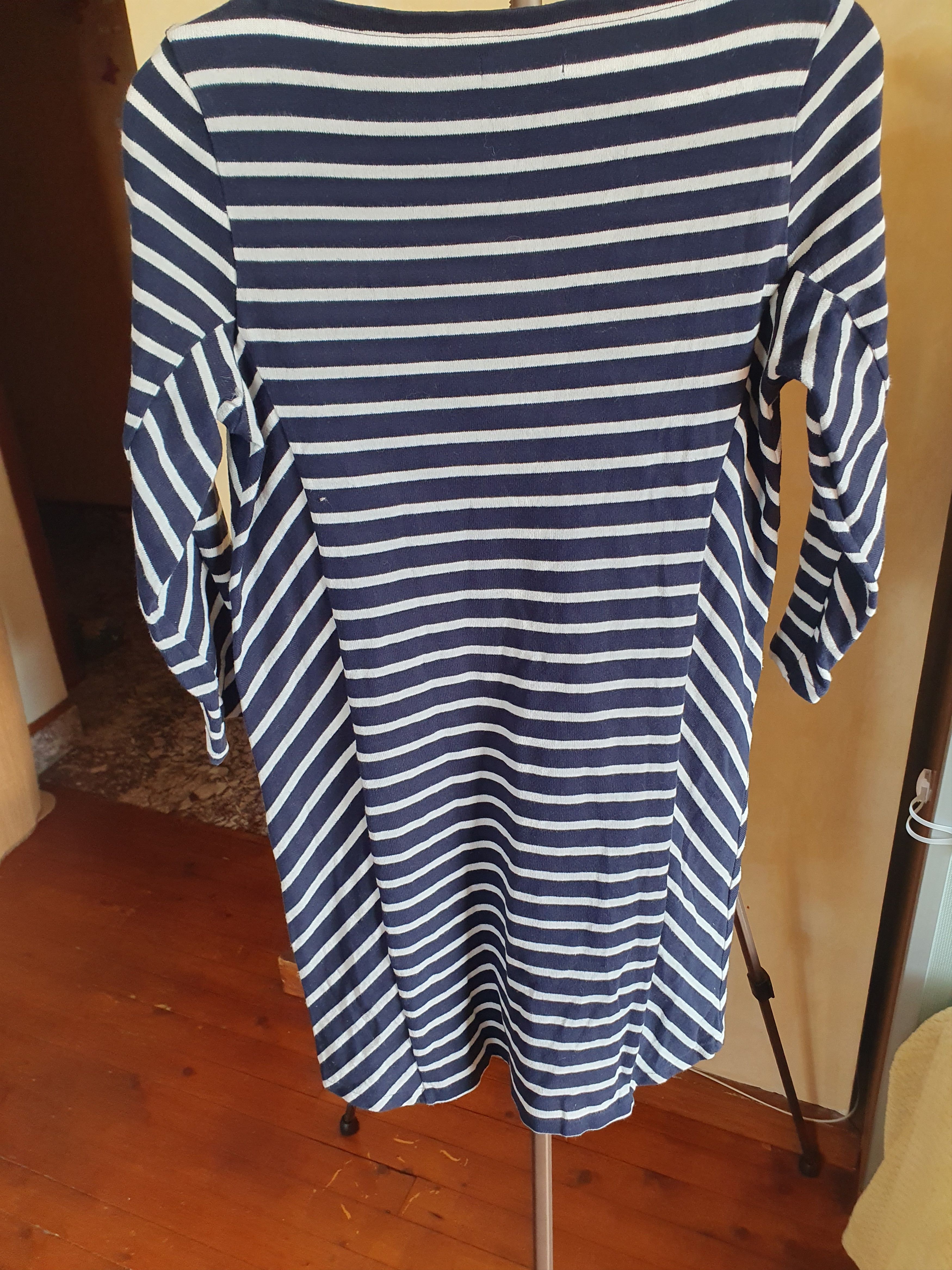 Petit Bateau Petit Bateau Breton Sailor Stripe Dress sz S Size S / US 4 / IT 40 - 9 Thumbnail