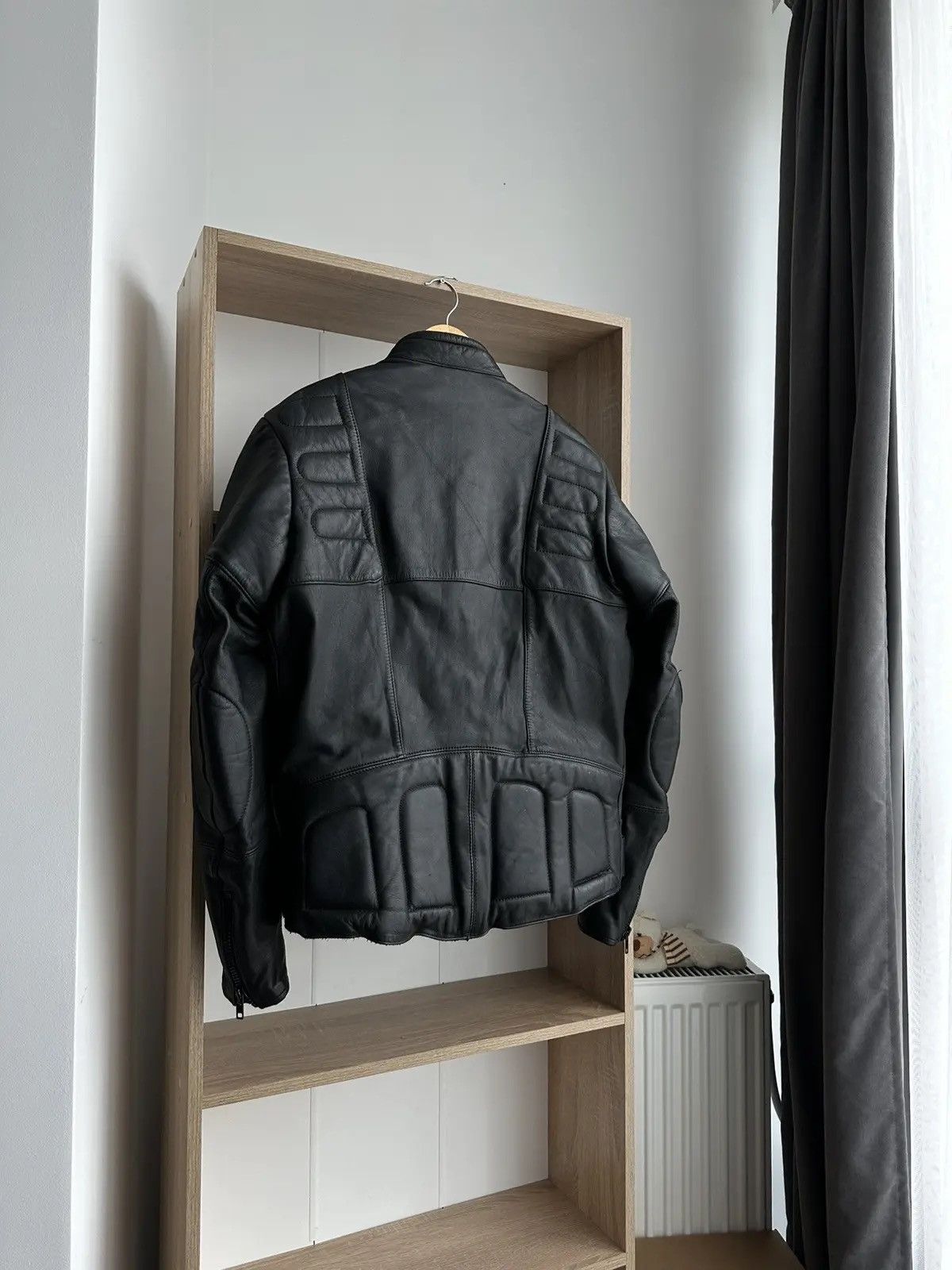 Louis W. × Lui's × Vintage Vintage LOUIS Black International Biker Motorcycle Jacket Size US M / EU 48-50 / 2 - 7 Thumbnail