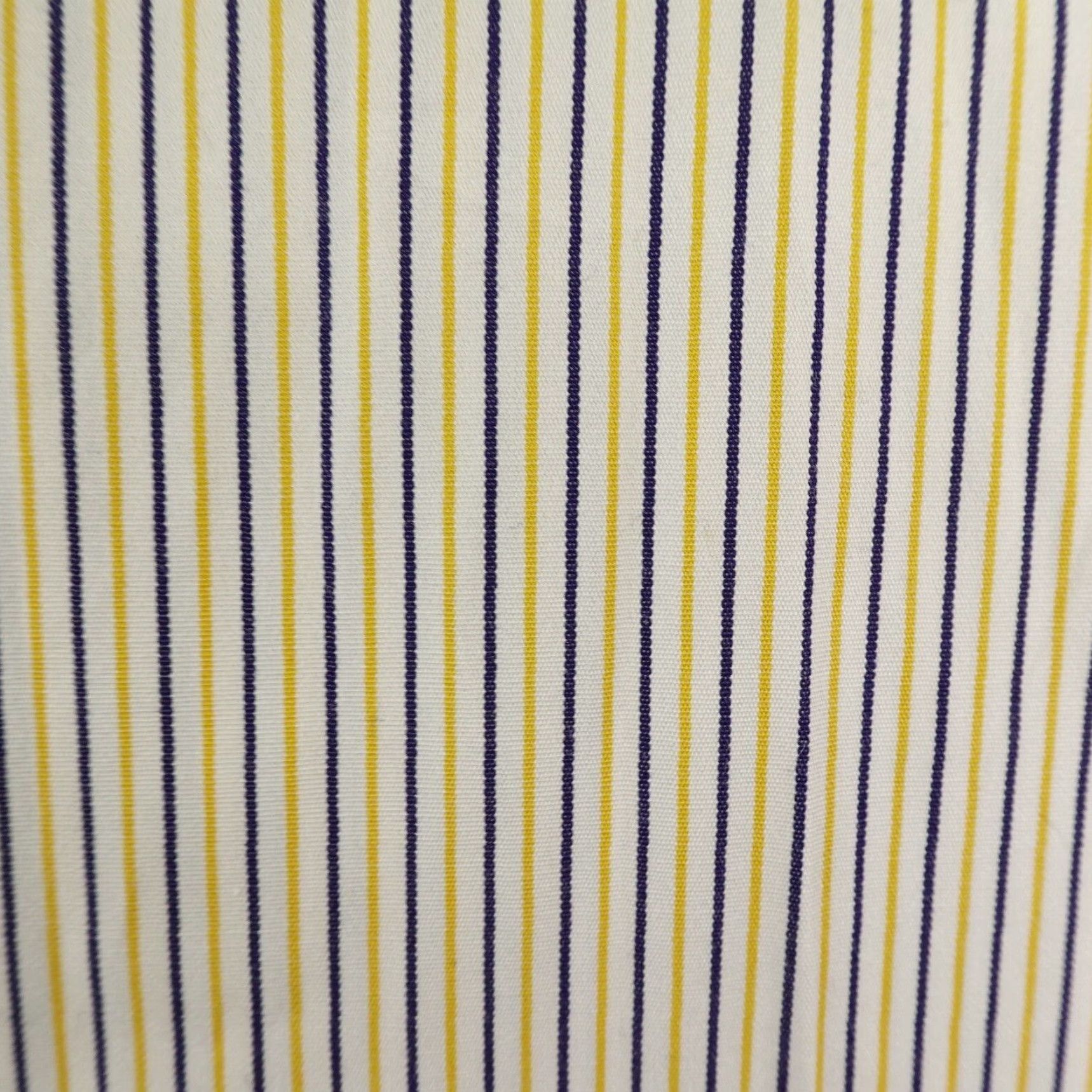 Polo Ralph Lauren VINTAGE Polo Ralph Lauren Shirt Men Medium Cotton Button-Up Striped Collared Long Sleeve Yellow Blue White 90s Classic Mens Size US M / EU 48-50 / 2 - 5 Thumbnail