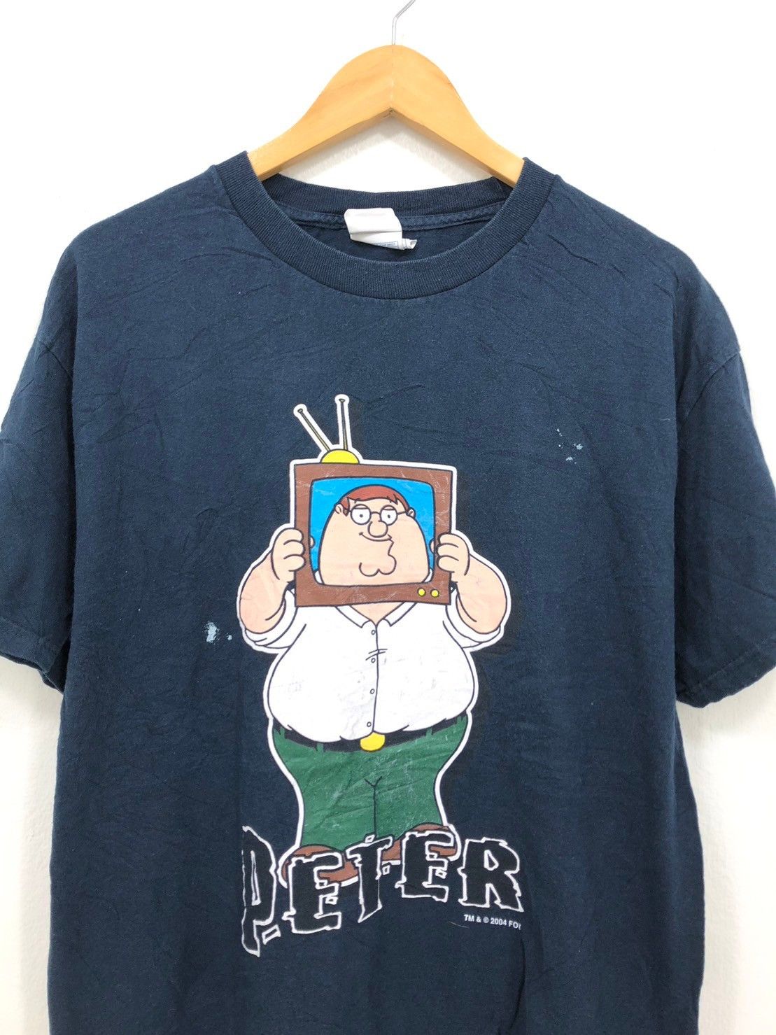 Vintage Vintage 2004's Family Guy Peter Griffin shirt wts01 Size US L / EU 52-54 / 3 - 1 Thumbnail
