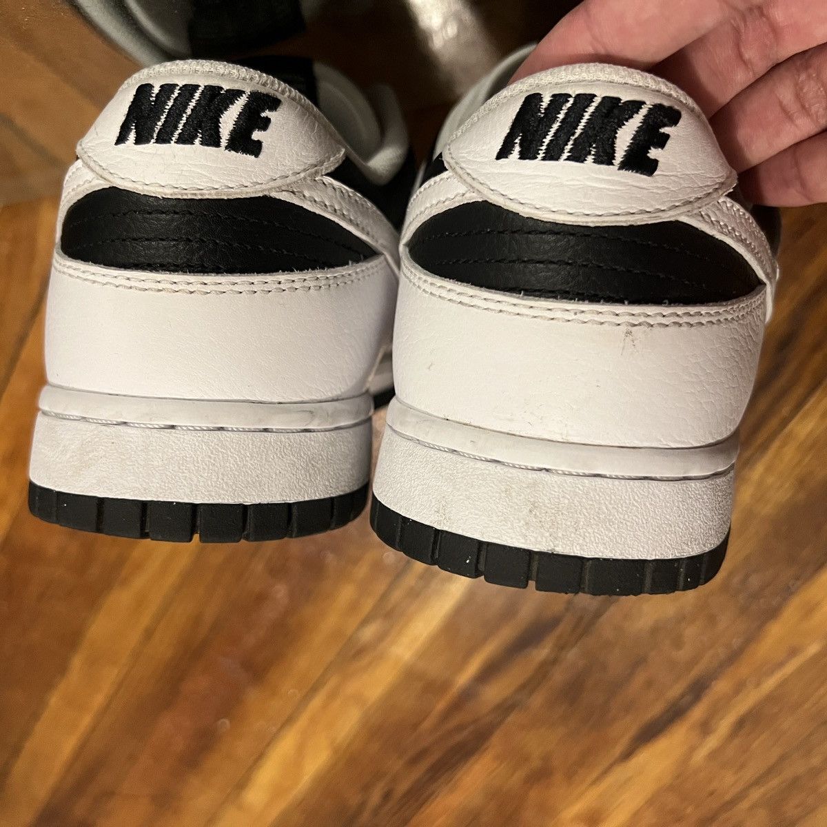 Nike Nike Dunk Black White Size 11 Size US 11 / EU 44 - 5 Thumbnail