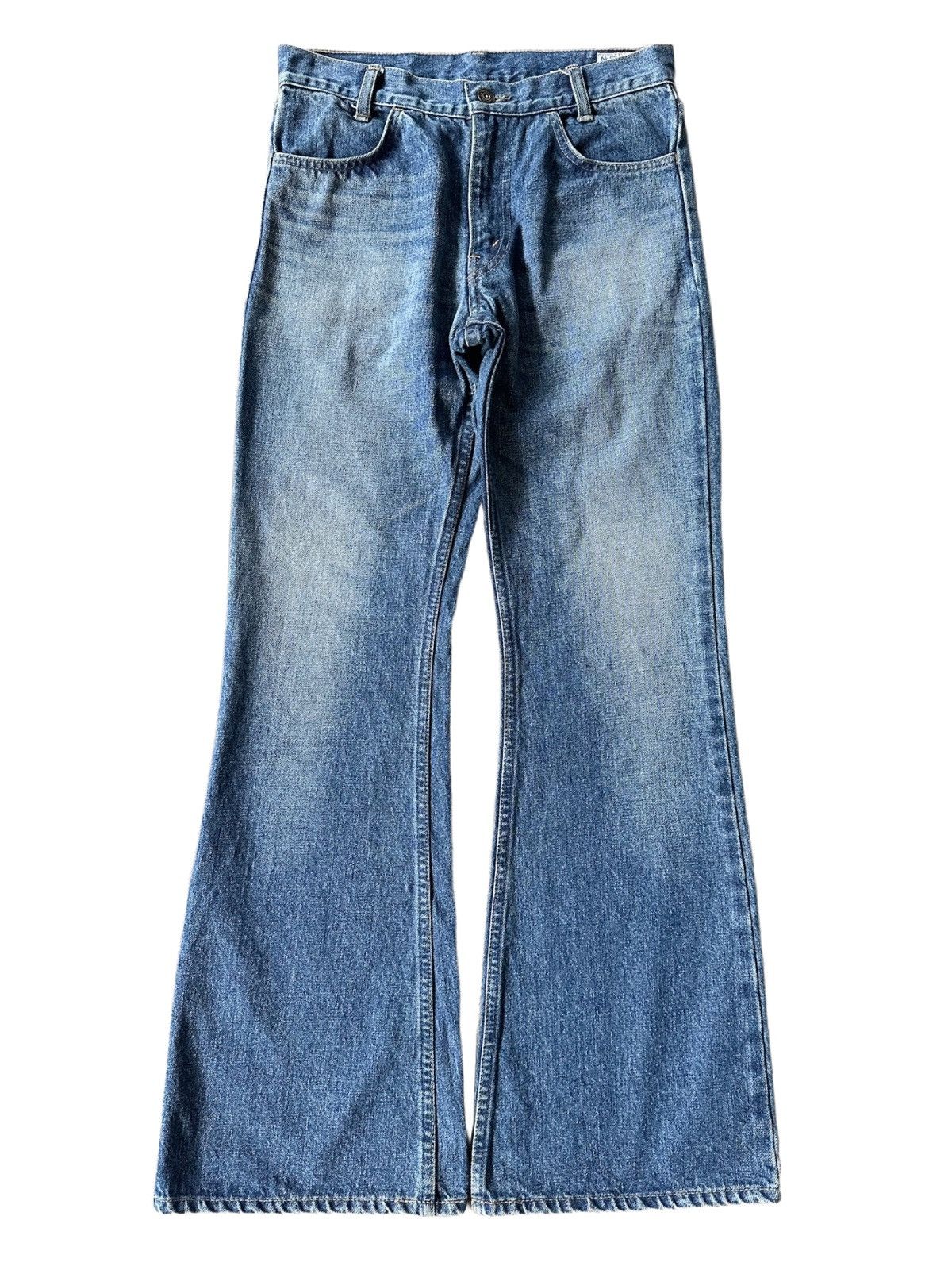 Orslow OrSlow Japan Flare Denim Jeans Rare Design Size US 29 - 1 Thumbnail