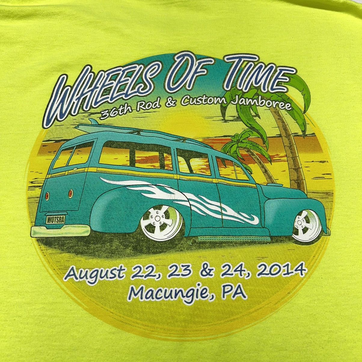 Vintage Car Tee Shirt Yellow Hot Rod Classic Custom Auto Graphic Size US XL / EU 56 / 4 - 10 Thumbnail
