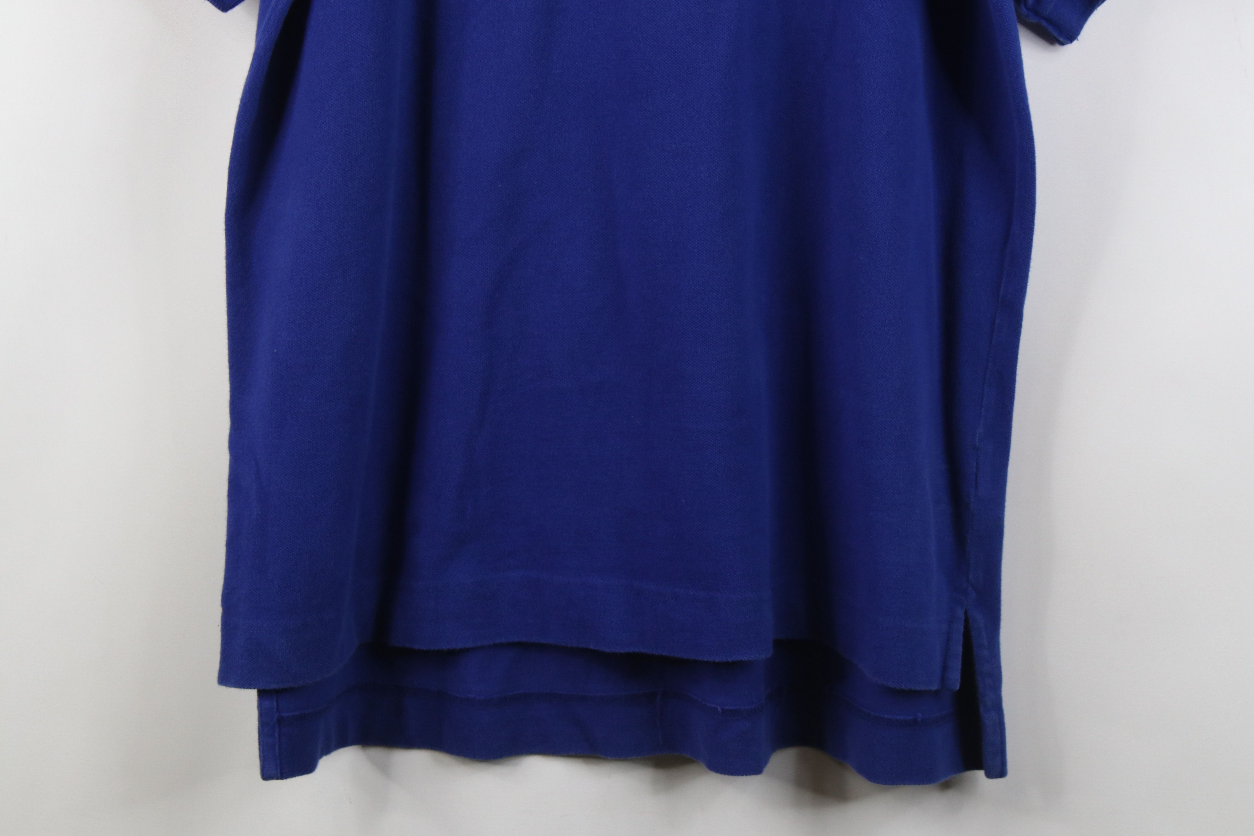 Nautica Vintage 90s Nautica Spell Out Collared Golf Polo Shirt Blue Size US M / EU 48-50 / 2 - 3 Thumbnail