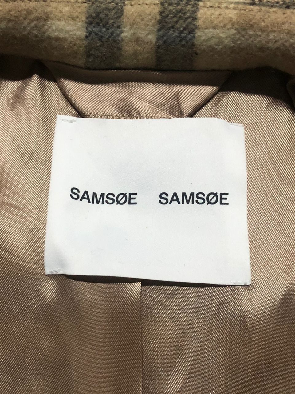Japanese Brand × Samsoe Samsoe Samsoe Samsoe Plaid Wool Cropped Jacket Size XS / US 0-2 / IT 36-38 - 12 Thumbnail