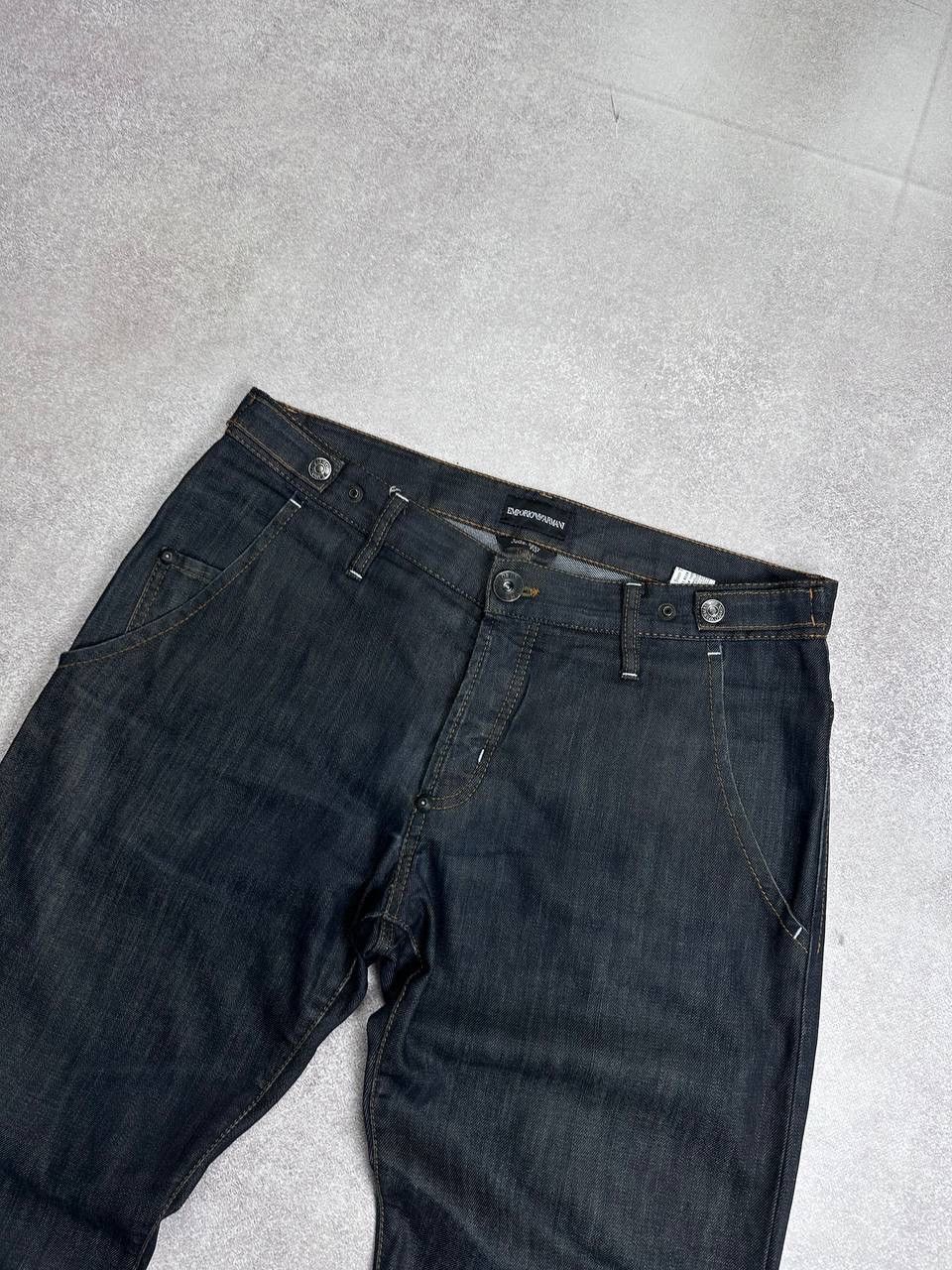 Armani Vintage Emporio Armani Baggy Y2K Jeans 34 Size US 34 / EU 50 - 8 Thumbnail