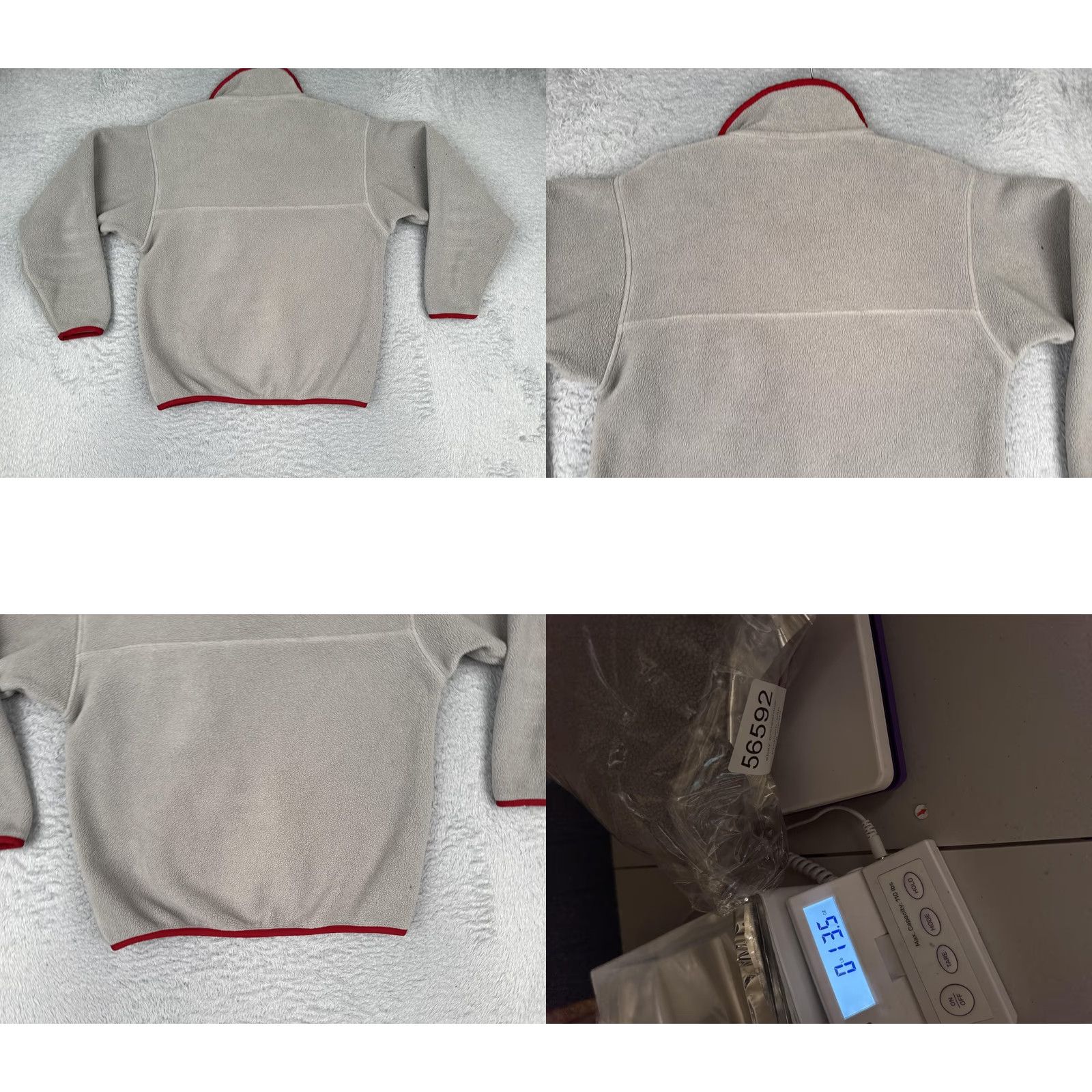 Patagonia Patagonia Sweater Mens XS Gray Fleece Snap T Pullover Chest Pocket Red Trim Size US XS / EU 42 / 0 - 9 Thumbnail
