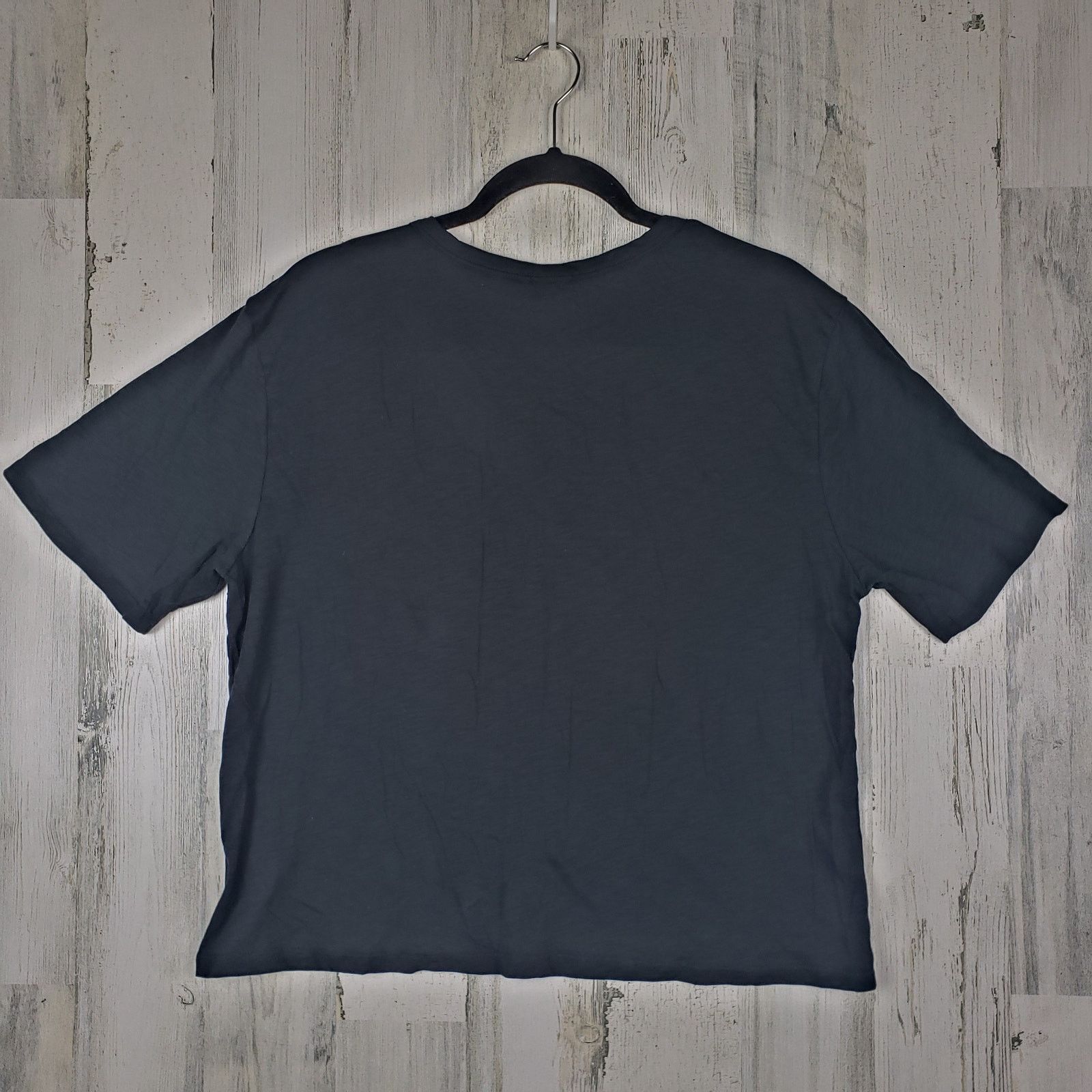 Other NWT Neely By Elam Black Burnout T-Shirt Slash Detail Large Size L / US 10 / IT 46 - 8 Thumbnail