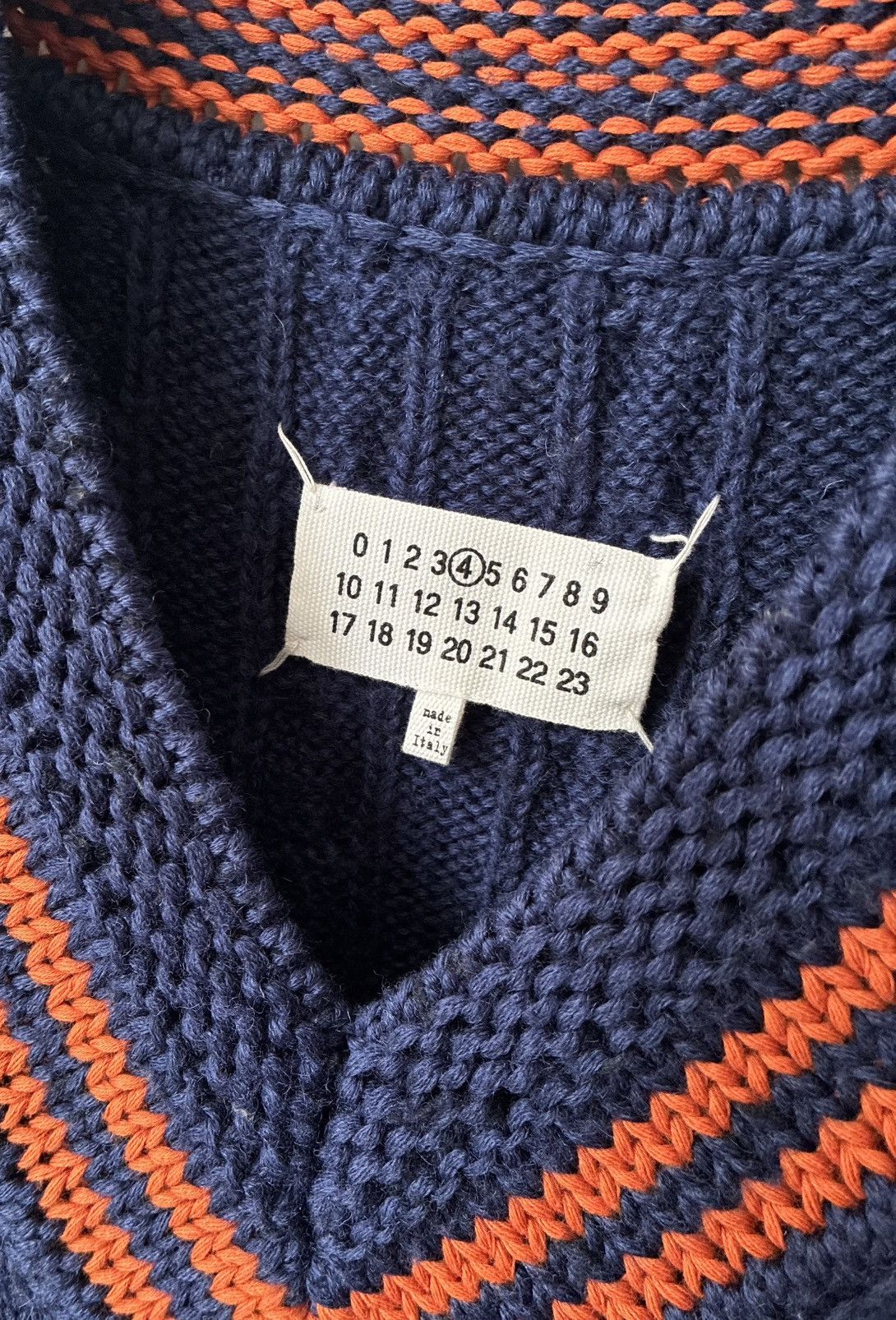 Maison Margiela MARGIELA AW17 Oversized Cable Knit Sweater Vest Size US L / EU 52-54 / 3 - 14 Thumbnail