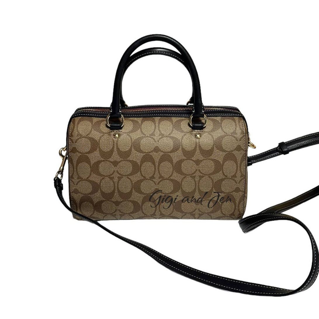 Coach Coach Rowan Satchel In Signature Canvas With Disney Patches Size ONE SIZE - 12 Thumbnail