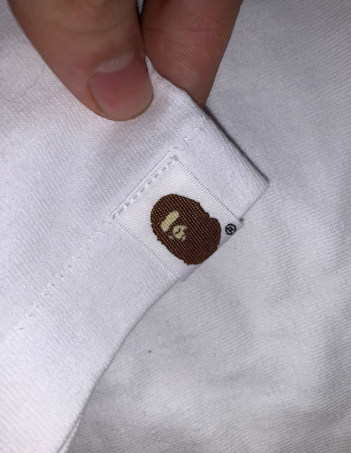 Bape BAPE OG Nigo era white short-sleeve tee Size US XL / EU 56 / 4 - 7 Thumbnail