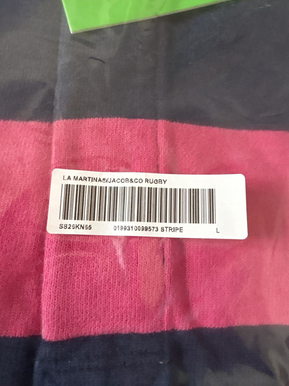Supreme Supreme La Martina Jacob & Co Rugby Stripe Size Large Size US L / EU 52-54 / 3 - 2 Thumbnail