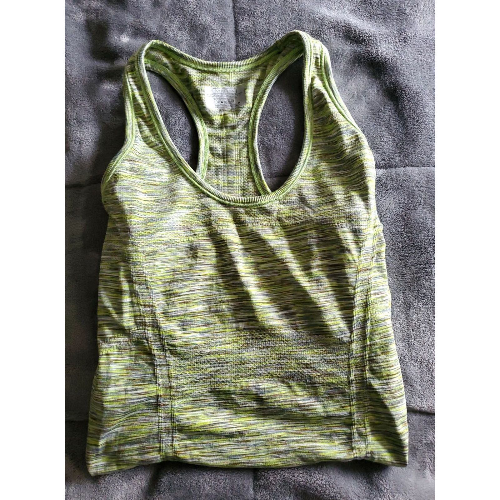 Athleta Athleta Womens Tank Top Racerback Sleeveless Athletic Multicolor M Shirt Womens Size M / US 6-8 / IT 42-44 - 2 Thumbnail