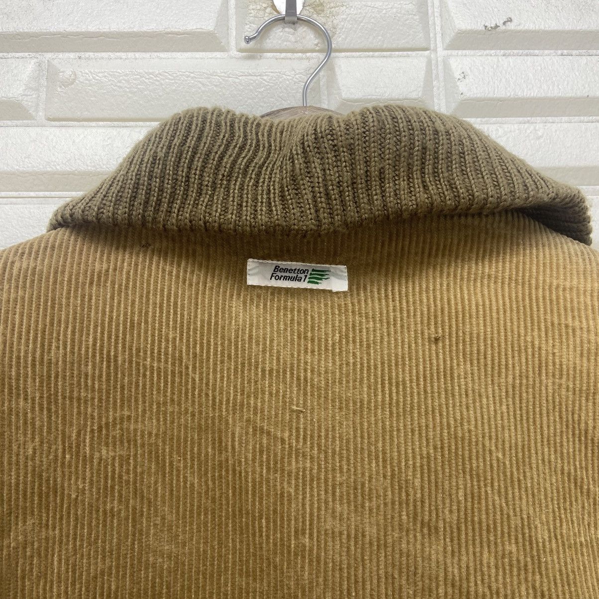 Benetton Vintage Benetton Formula 1 Racing Team Corduroy Jacket Size US M / EU 48-50 / 2 - 11 Thumbnail