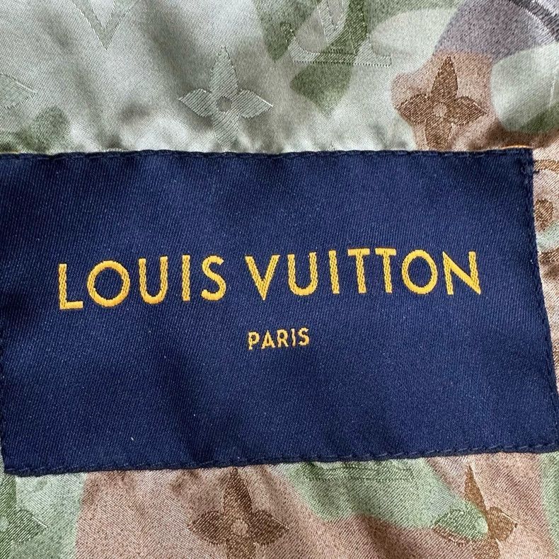 Louis Vuitton Louis Vuitton Camo Hooded Jacket for Men-2507 Size US L / EU 52-54 / 3 - 3 Thumbnail