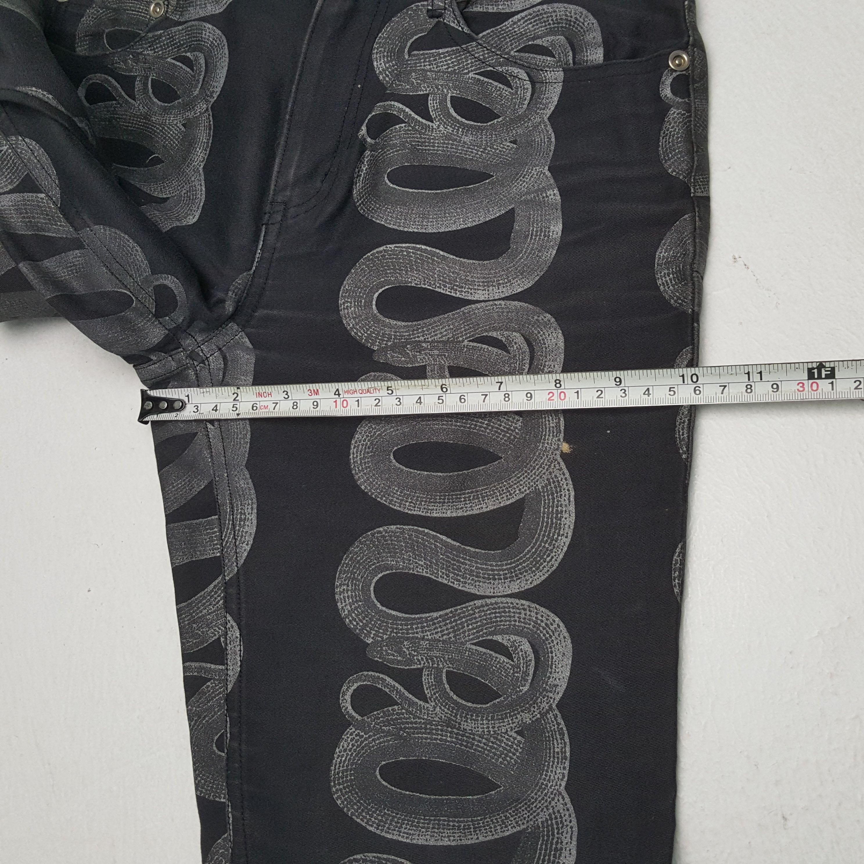 Hysteric Glamour HYSTERIC GLAMOUR Fashion Style Snake Art Pants Size 25" / US 0 / IT 36 - 9 Thumbnail