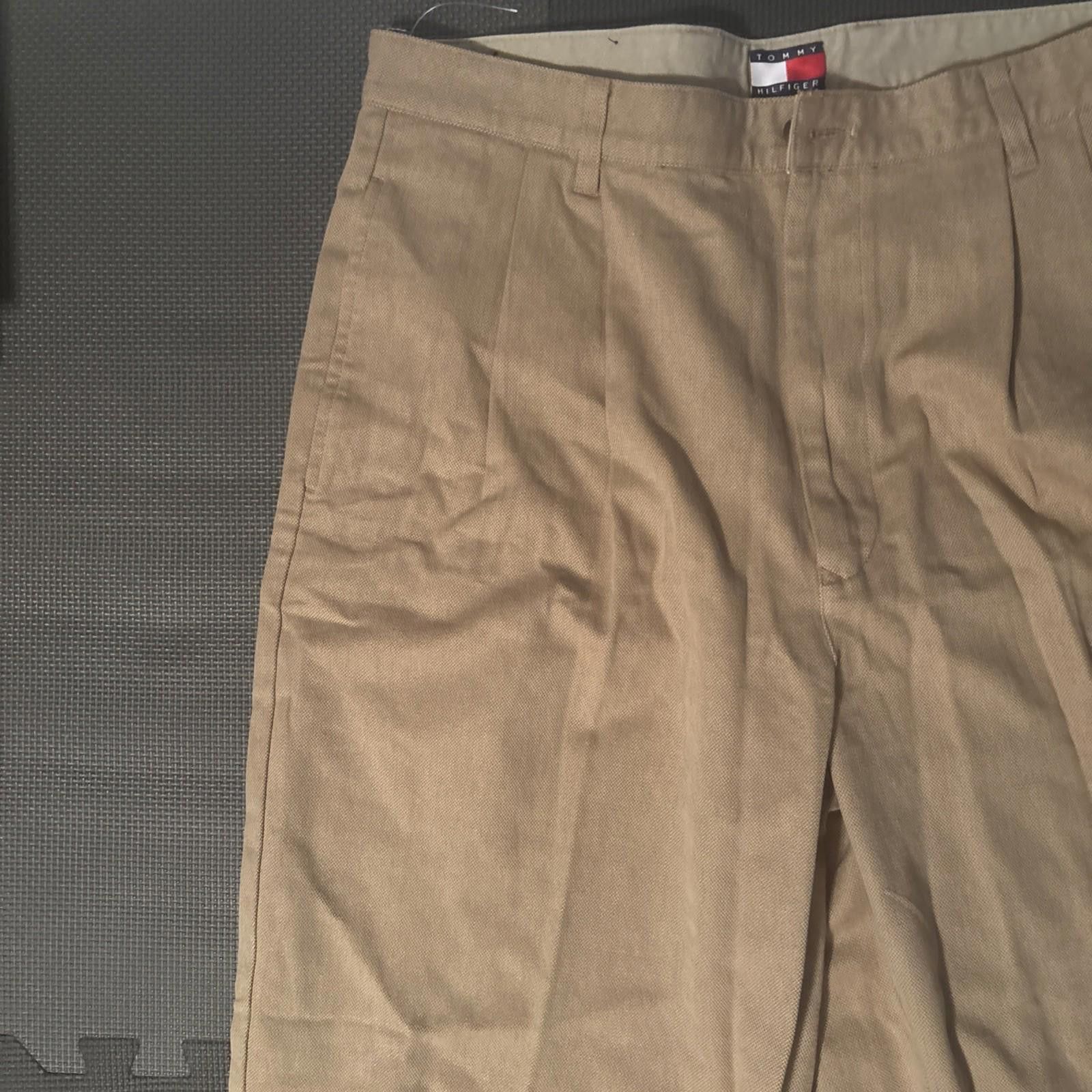Tommy Hilfiger Tommy Hilfiger Men's Pants Size 36x32 Beige Classic New NWT Size US 36 / EU 52 - 3 Thumbnail