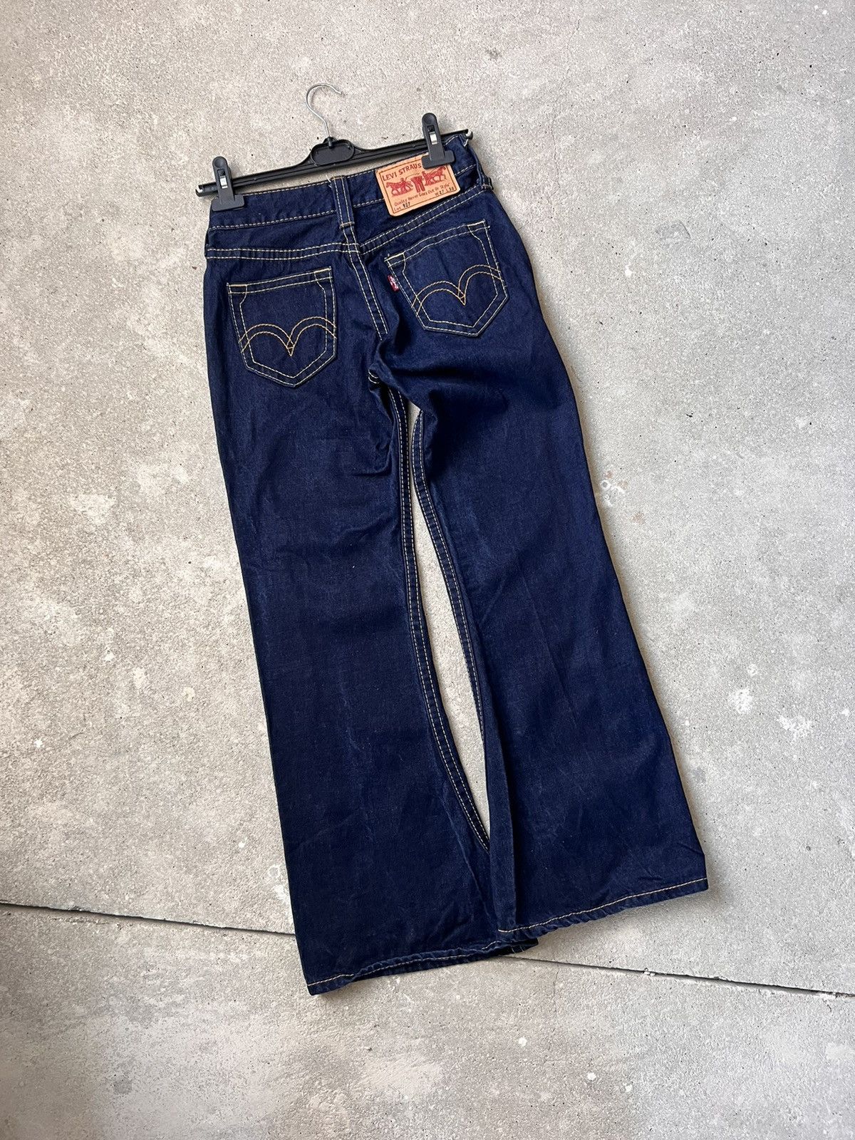 If Six Was Nine × Le Grande Bleu (L.G.B.) × Levi's Vintage Levi’s 927 Lot Bootcut Jeans W27 Size 27" / US 4 / IT 40 - 11 Thumbnail