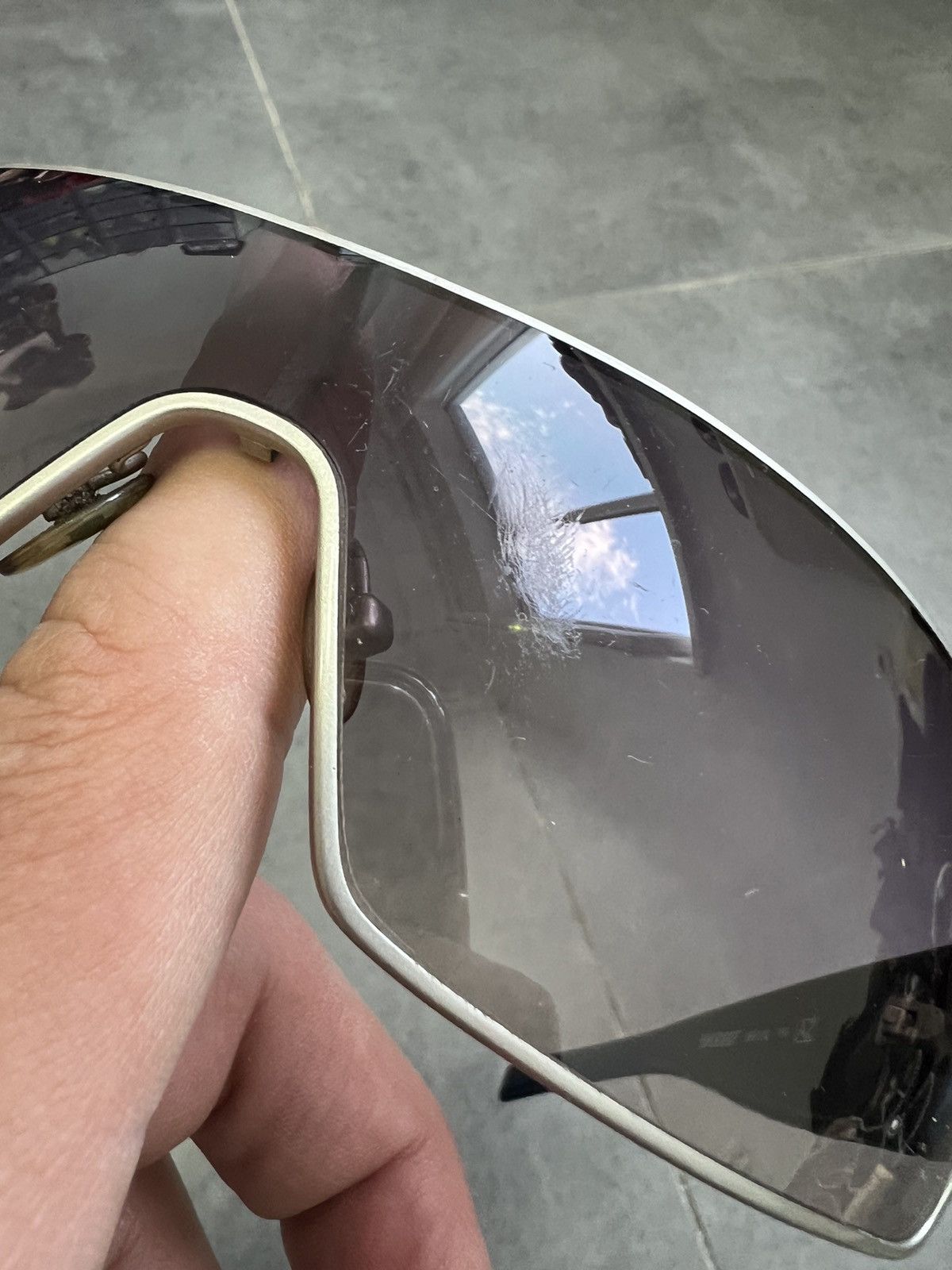 Dirk Bikkembergs Dirk Bikkembergs rare logo mask shield sunglasses Size ONE SIZE - 5 Thumbnail