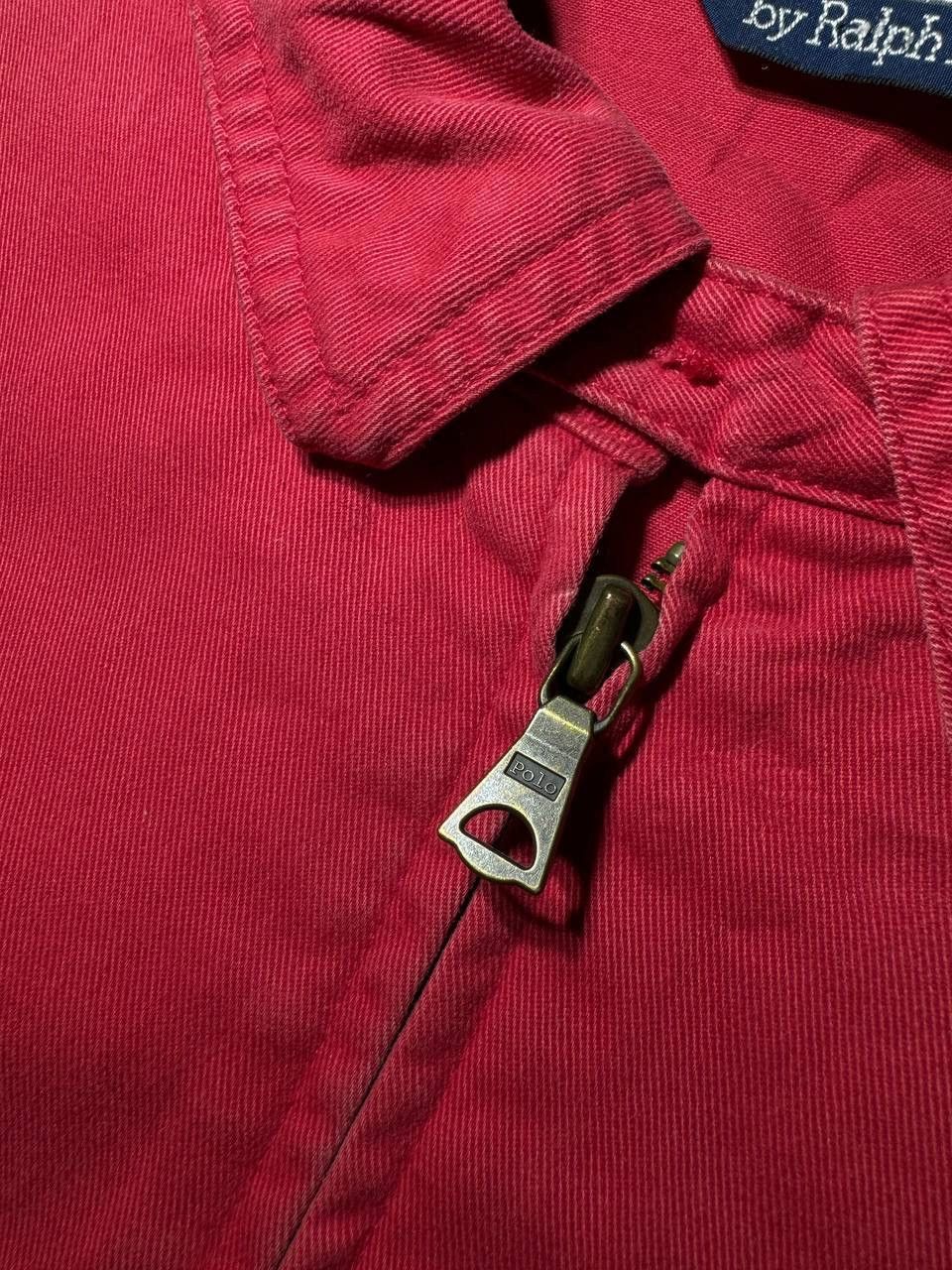 Polo Ralph Lauren Vintage Polo Ralph Lauren Red Harington Bomber Jacket Size US XL / EU 56 / 4 - 6 Thumbnail