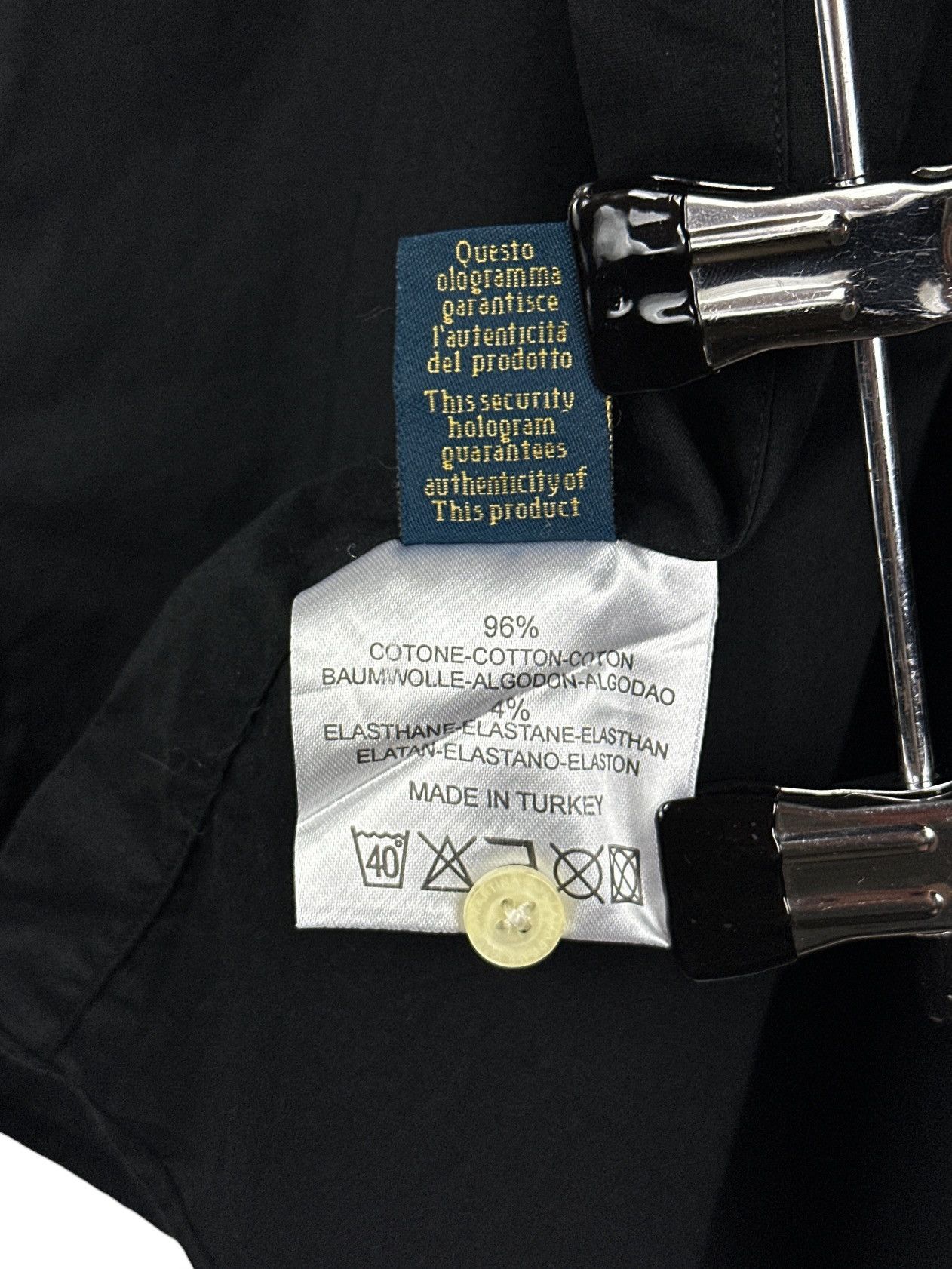 La Martina Vintage La Martina Argentina Short Sleeve Shirt Black Size US XL / EU 56 / 4 - 12 Thumbnail