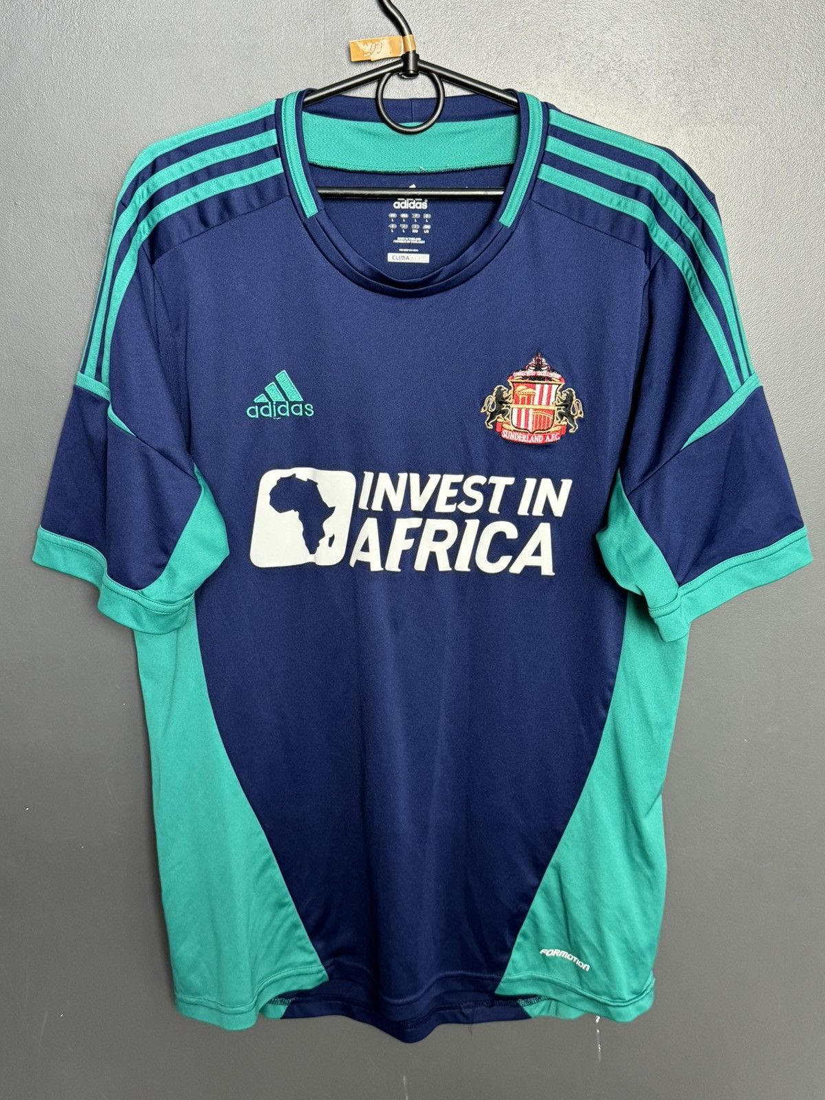 Adidas Sunderland 12/13 Away Football Jersey Size US L / EU 52-54 / 3 - 1 Thumbnail