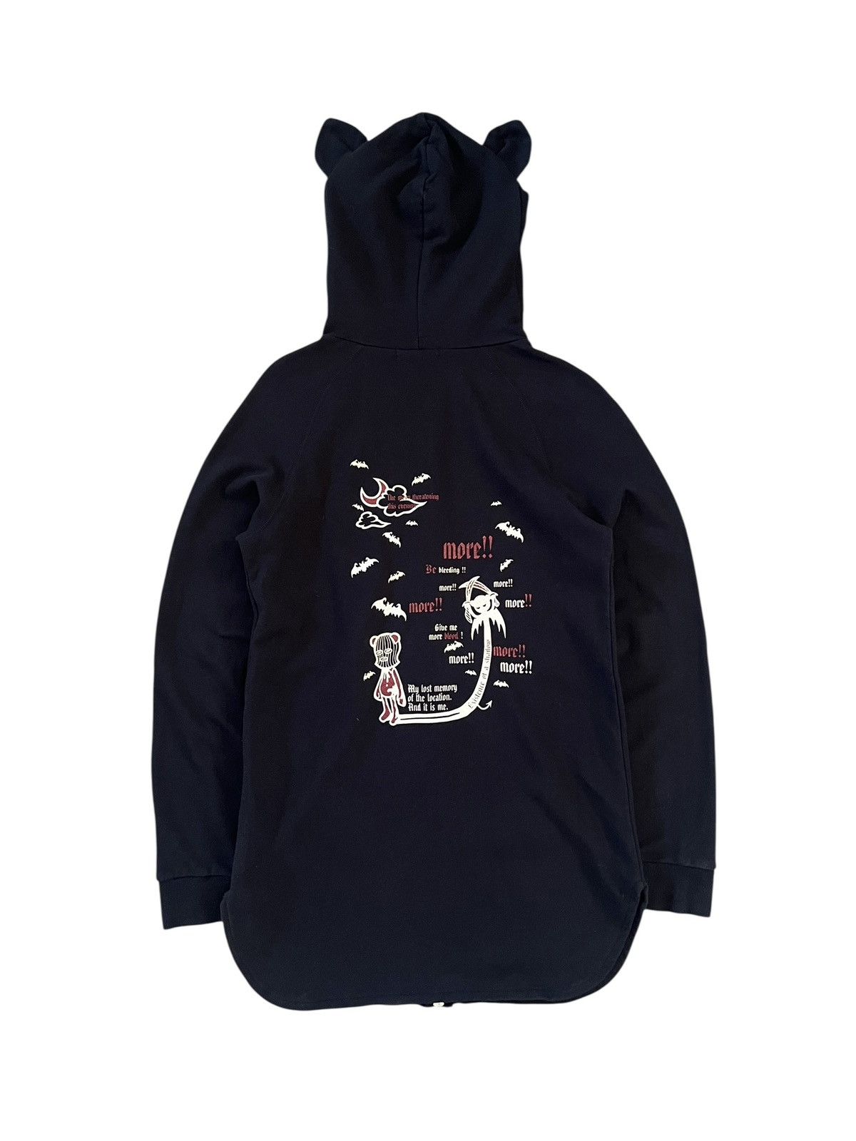 Japanese Brand Peace Now 🇯🇵 Gothic Horn Zipper Hoodie Size S / US 4 / IT 40 - 2 Thumbnail