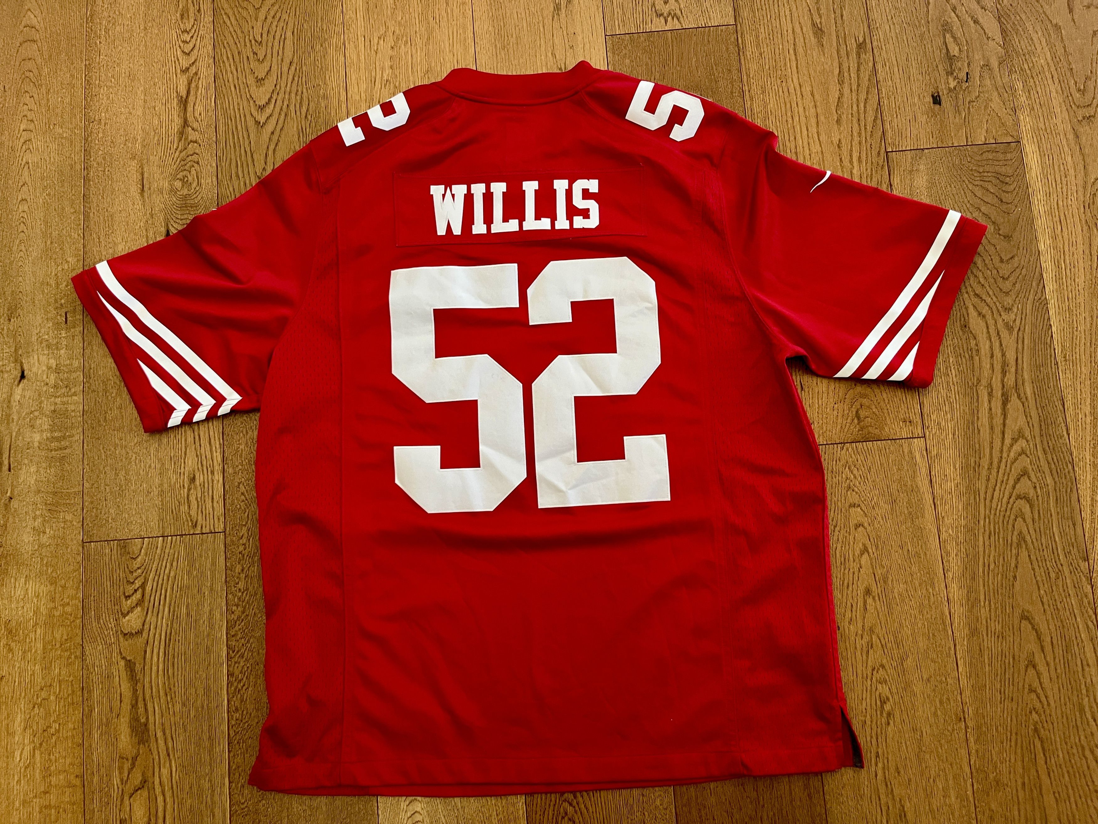 Nike Nike NFL 49ers Patrick Willis #52 Stitched Jersey XXL Size US XXL / EU 58 / 5 - 3 Thumbnail