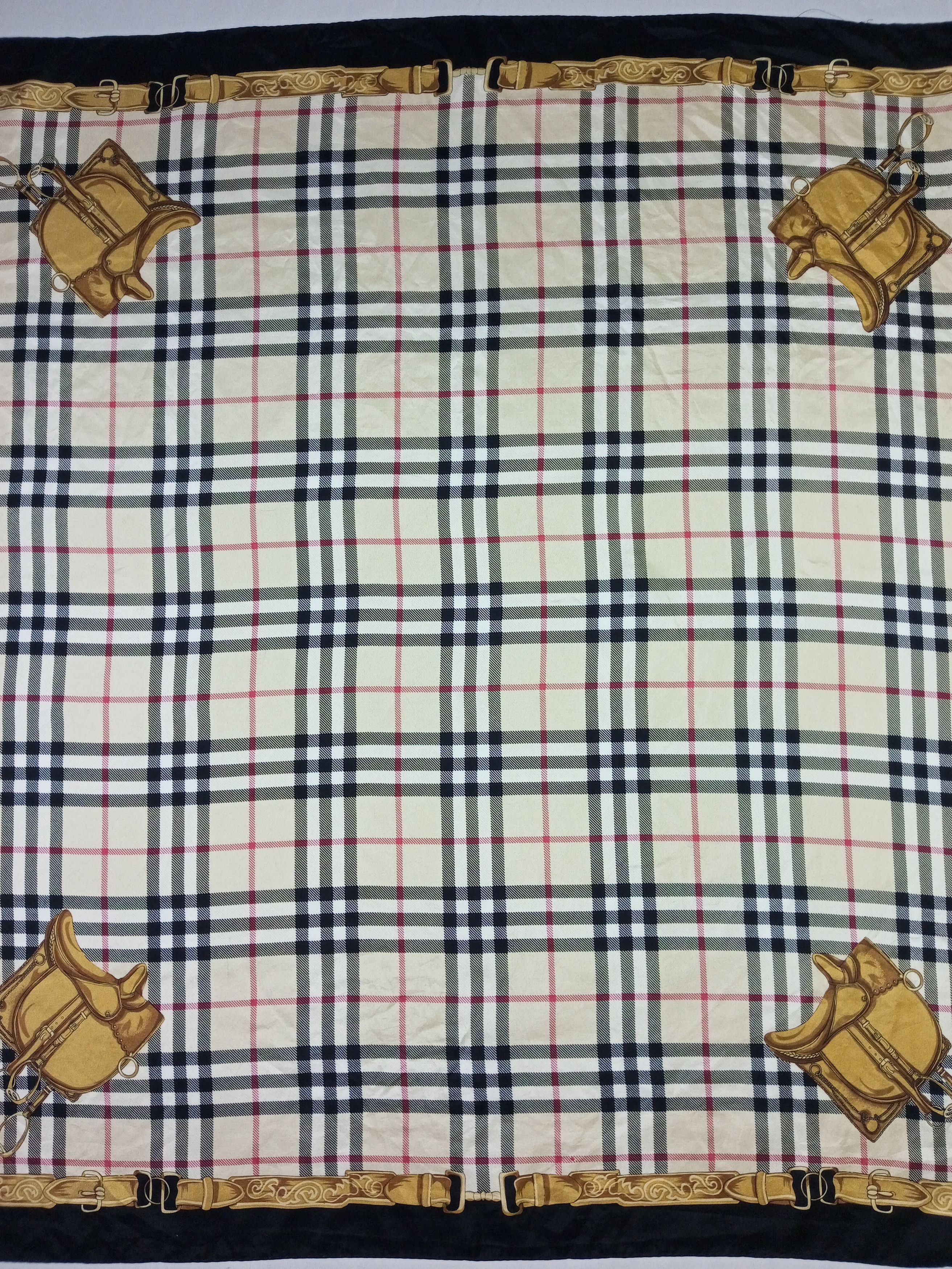 Vintage Anne Klein Floral Silk Scarf Size ONE SIZE - 6 Thumbnail