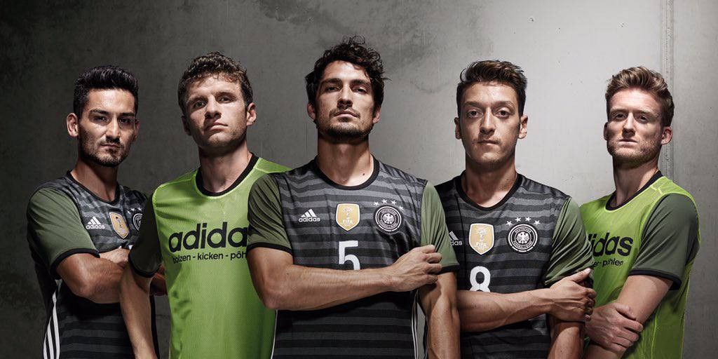 Adidas Adidas Germany Jersey Euro 2016 Mens T-Shirt Size US XL / EU 56 / 4 - 4 Thumbnail
