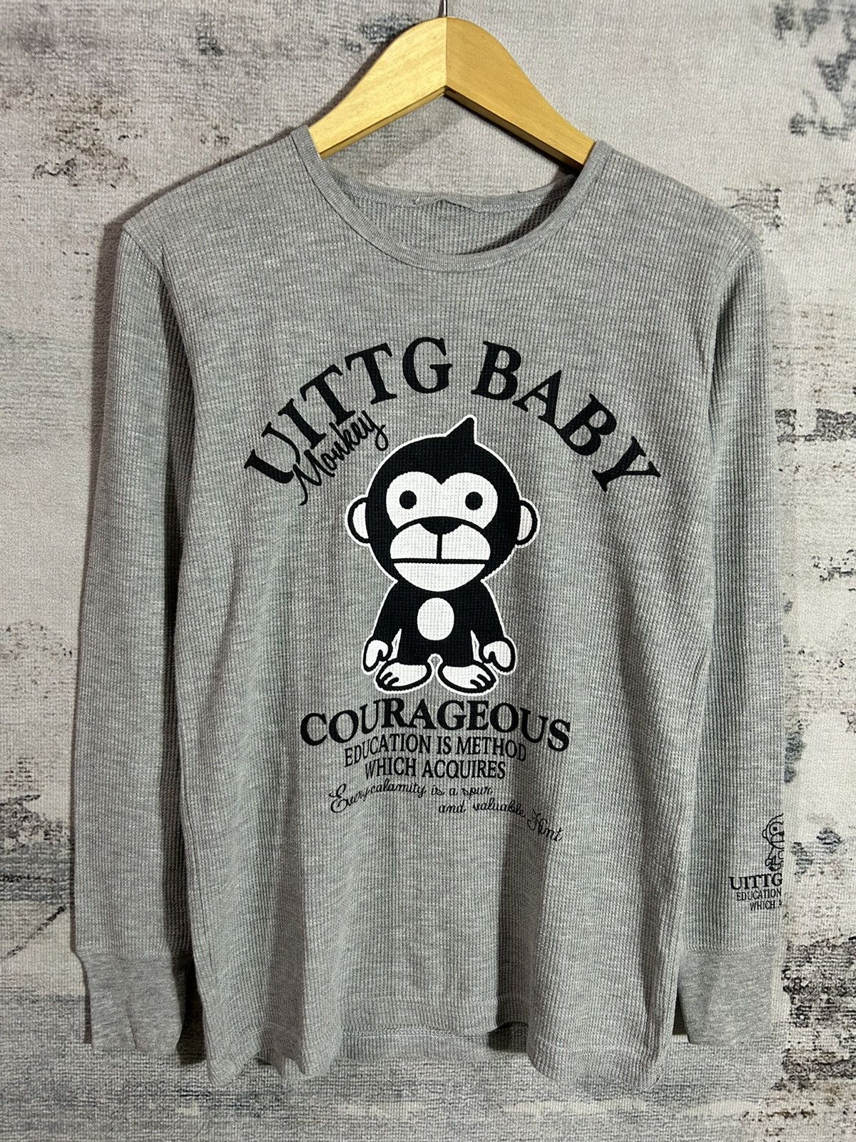 Beauty Beast × Hysteric Glamour × If Six Was Nine Uittg Baby Monkeys y2k Longsleeve Size US M / EU 48-50 / 2 - 1 Thumbnail