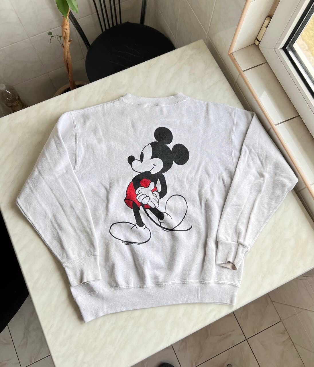 Disney × Japanese Brand Vintage Miki Mouse Disney Sweatshirt Big Logo 90s California Size US M / EU 48-50 / 2 - 2 Thumbnail