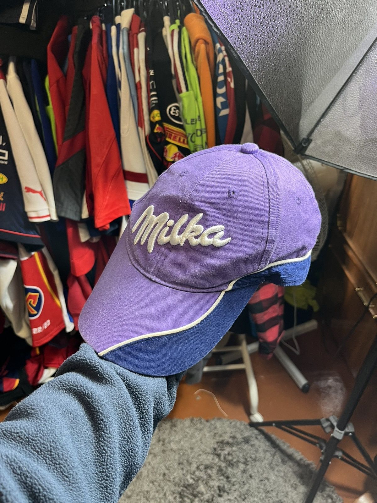 Vintage VINTAGE Y2K MILKA CAP Size ONE SIZE - 1 Thumbnail