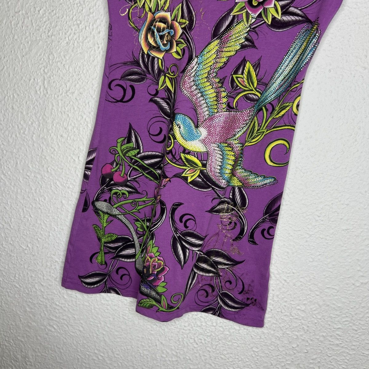 Christian Audigier ED HARDY by Christian Audigier Y2K Mini dress Size S / US 4 / IT 40 - 2 Thumbnail