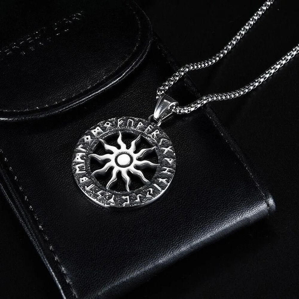 Other Vintage Sun Pendant Necklace Size ONE SIZE - 2 Thumbnail