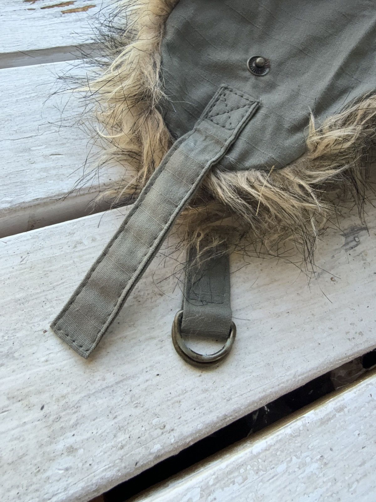 Vintage Y2K Vintage Fuzzy Hat Mohair knit Ushanka Trapper hat retro Size ONE SIZE - 6 Thumbnail