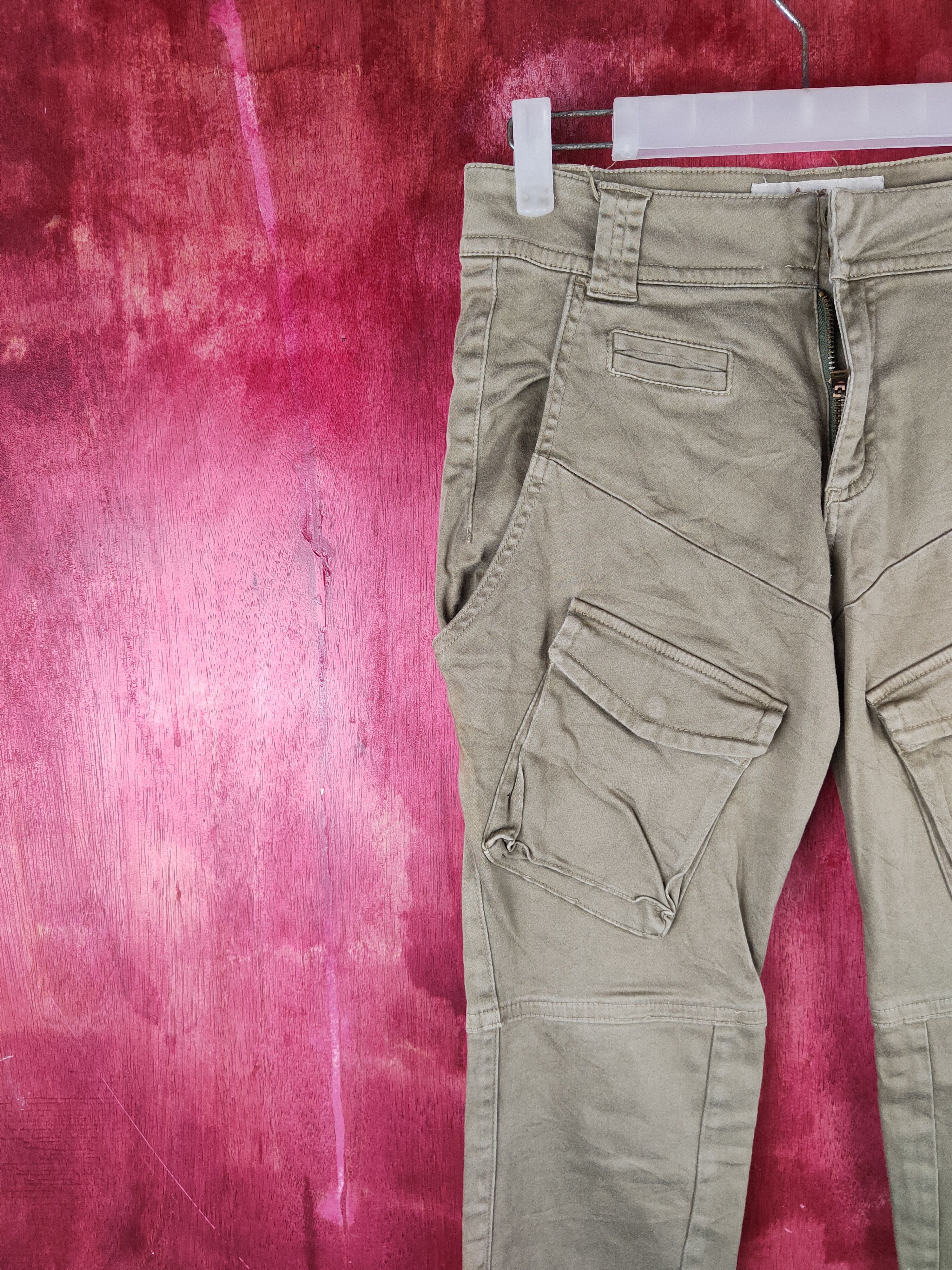 Japanese Brand DL Another Edition Multipocket Tactical Cargo Pants #1517 Size 28" / US 6 / IT 42 - 3 Thumbnail