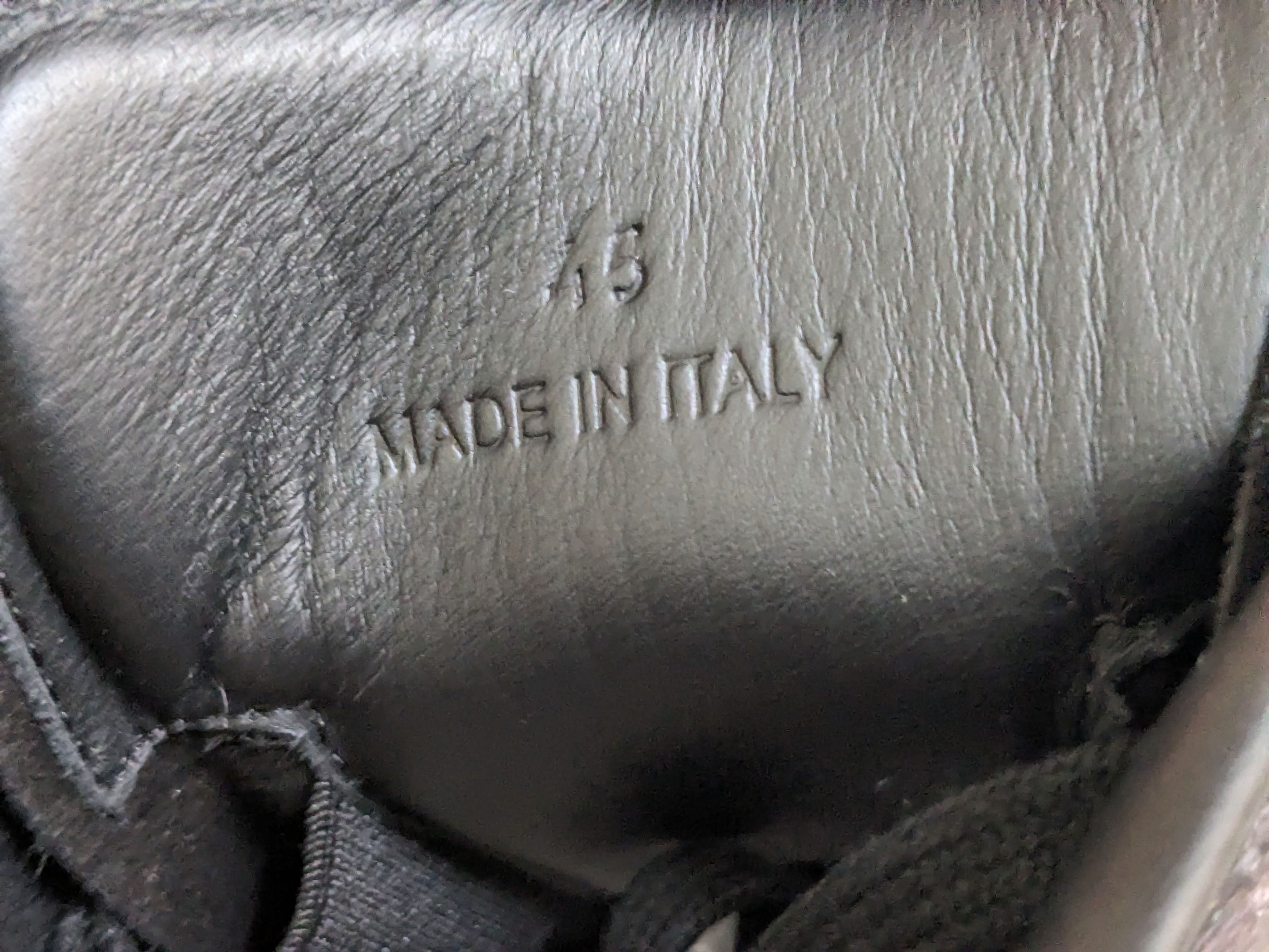 Maison Margiela Maison Margiela GAT Replica Glitter Black 12 45 Low Tops Size US 12 / EU 45 - 8 Thumbnail