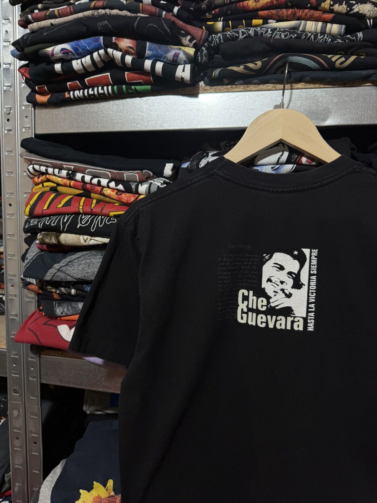 Vintage Vintage 90s Che Guevara Hasta La Victoria Siempre T-Shirt Size US L / EU 52-54 / 3 - 4 Thumbnail
