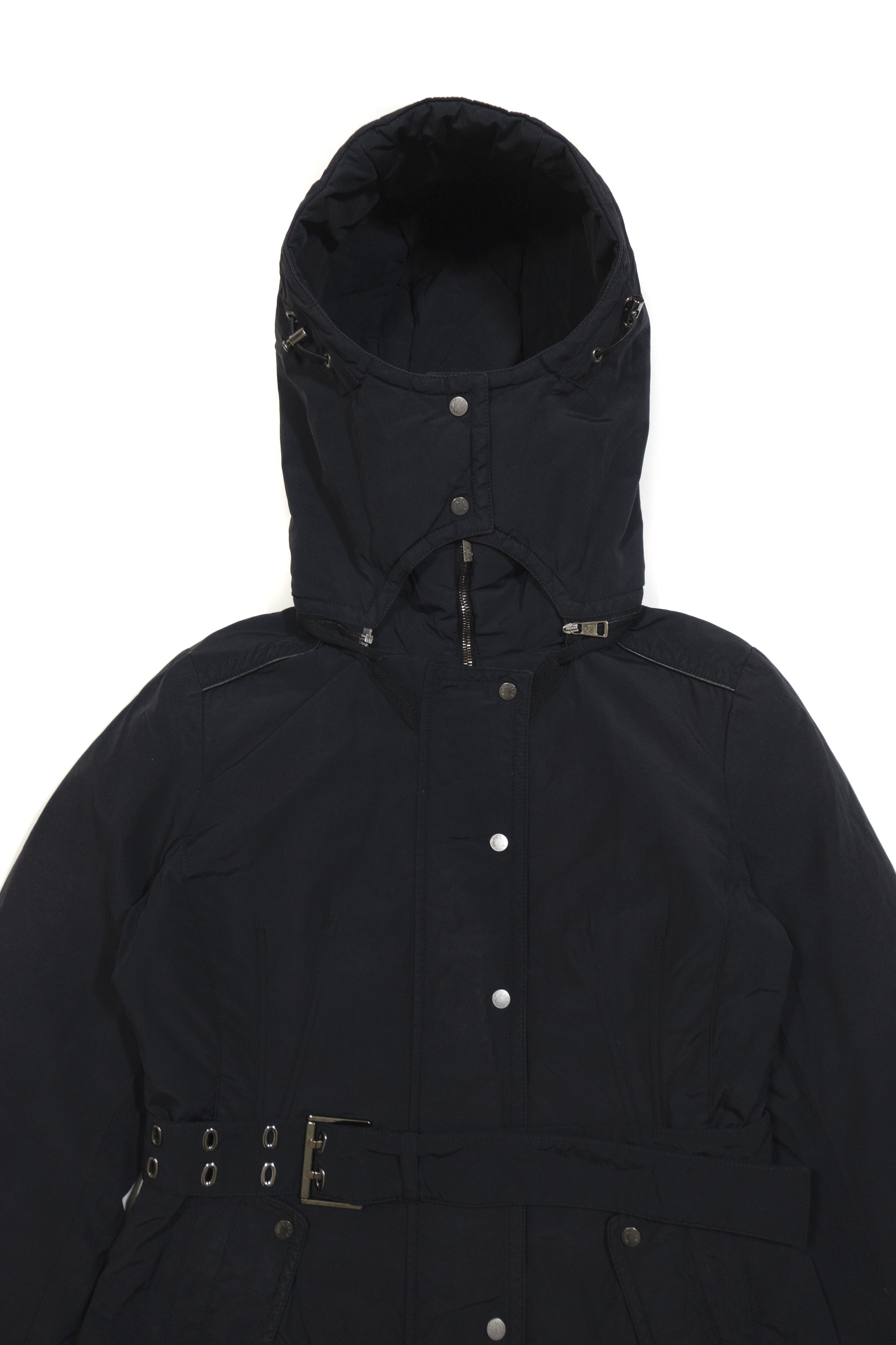 Moncler 00S Nylon Cotton Goose Down Long Jacket Vintage Size M / US 6-8 / IT 42-44 - 3 Thumbnail