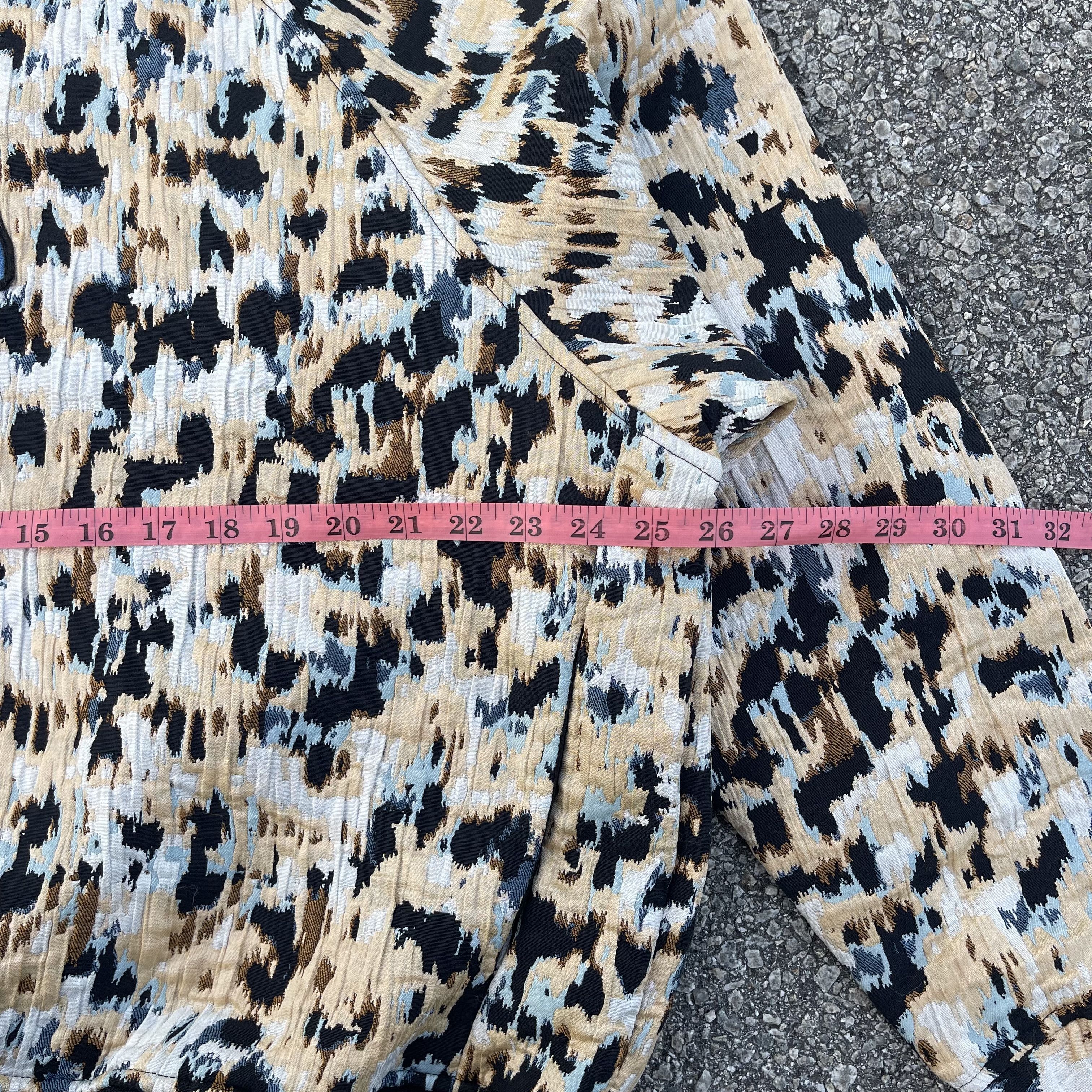 Rhude × Zara Rhuigi Baggy Leopard Pattern Pullover Jumper Size US M / EU 48-50 / 2 - 11 Thumbnail