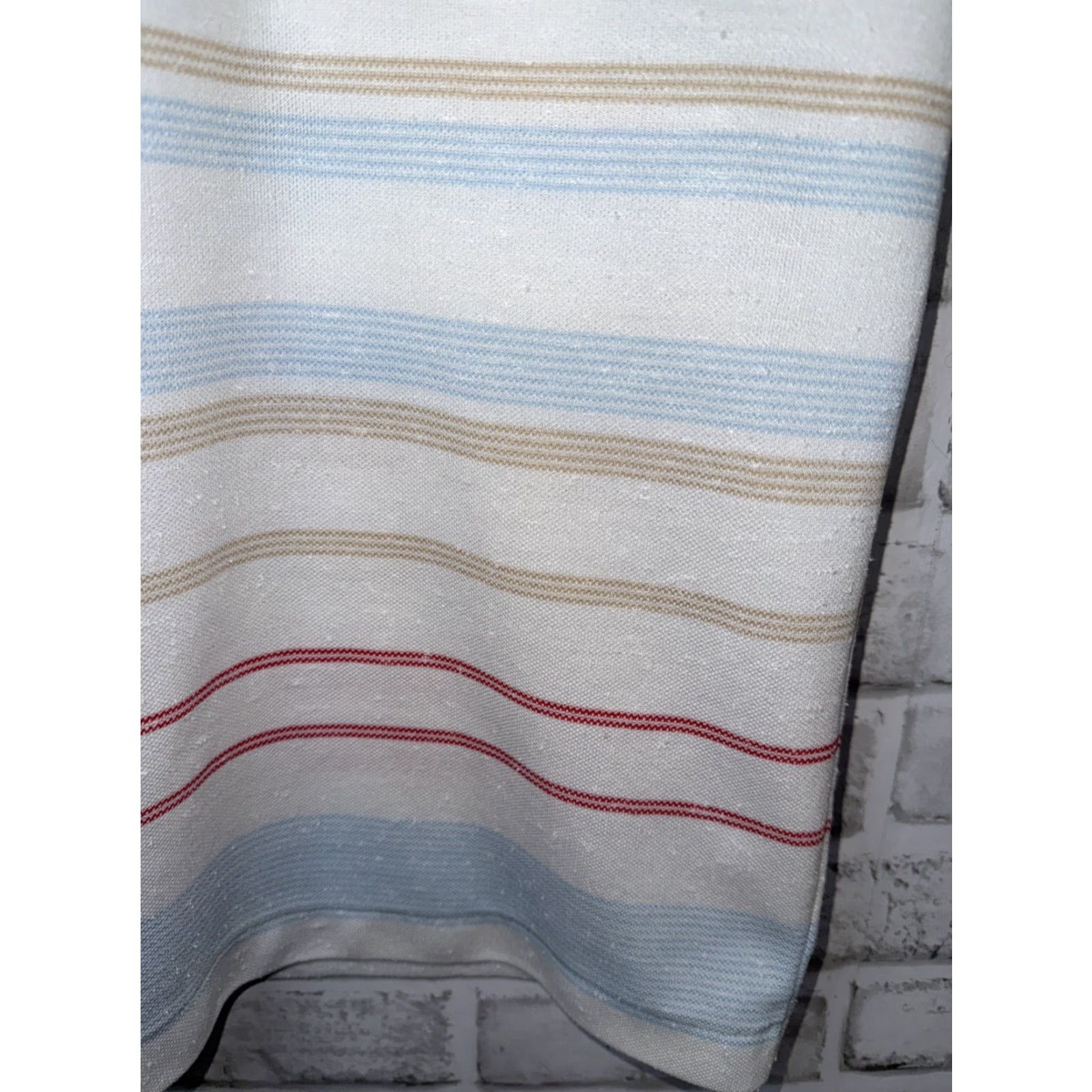 Vintage VINTAGE Robert Bruce Polo Shirt Cream Striped 1970s Disco Mens M Size US M / EU 48-50 / 2 - 4 Thumbnail