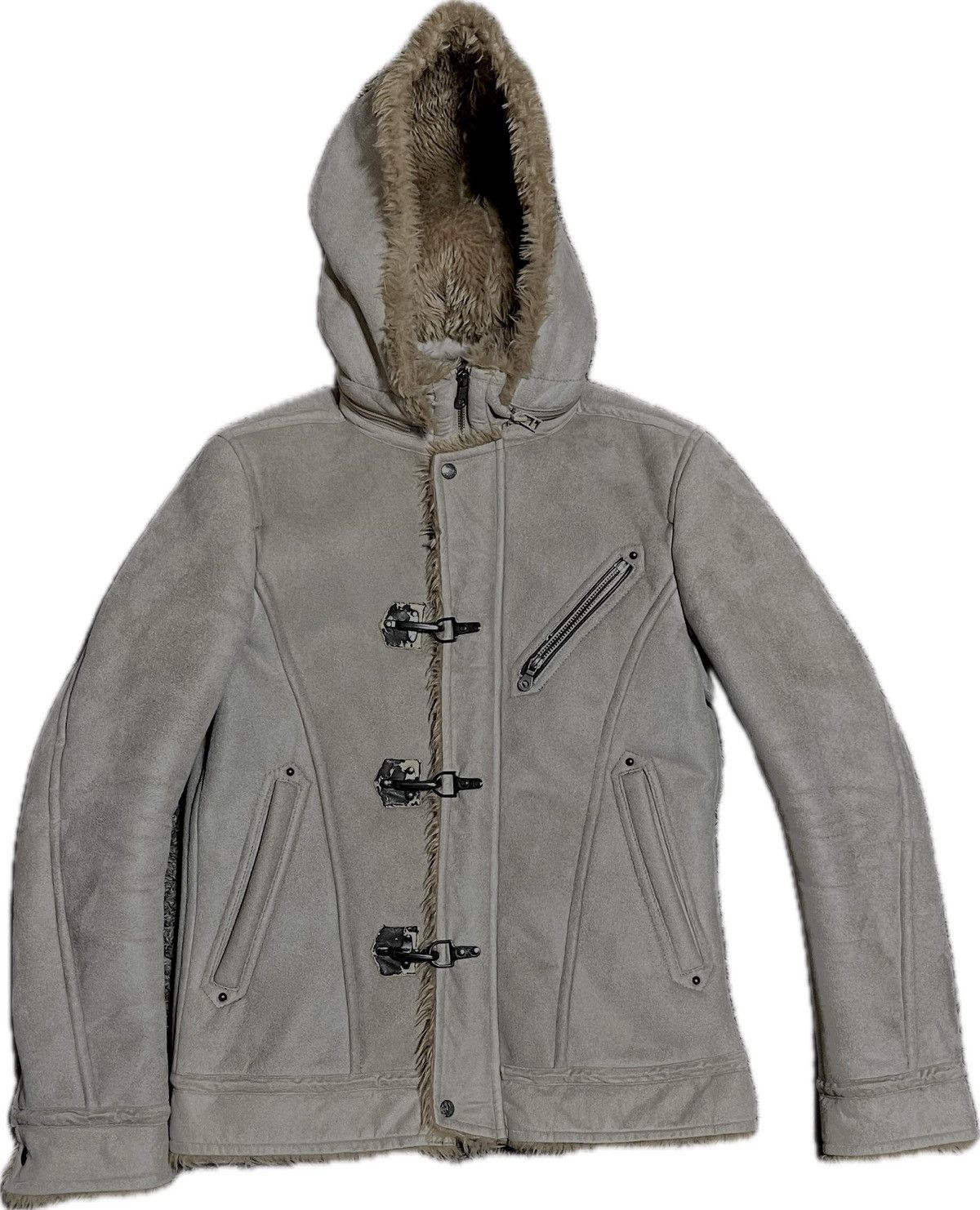 Nicole Club Hideaways Nicole suede fur hoodie Size US M / EU 48-50 / 2 - 2 Thumbnail