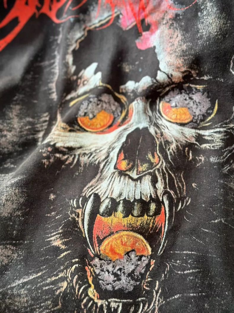 Vetements Vetements 18AW Heavy Metal Skull Wash Print Size US S / EU 44-46 / 1 - 6 Thumbnail